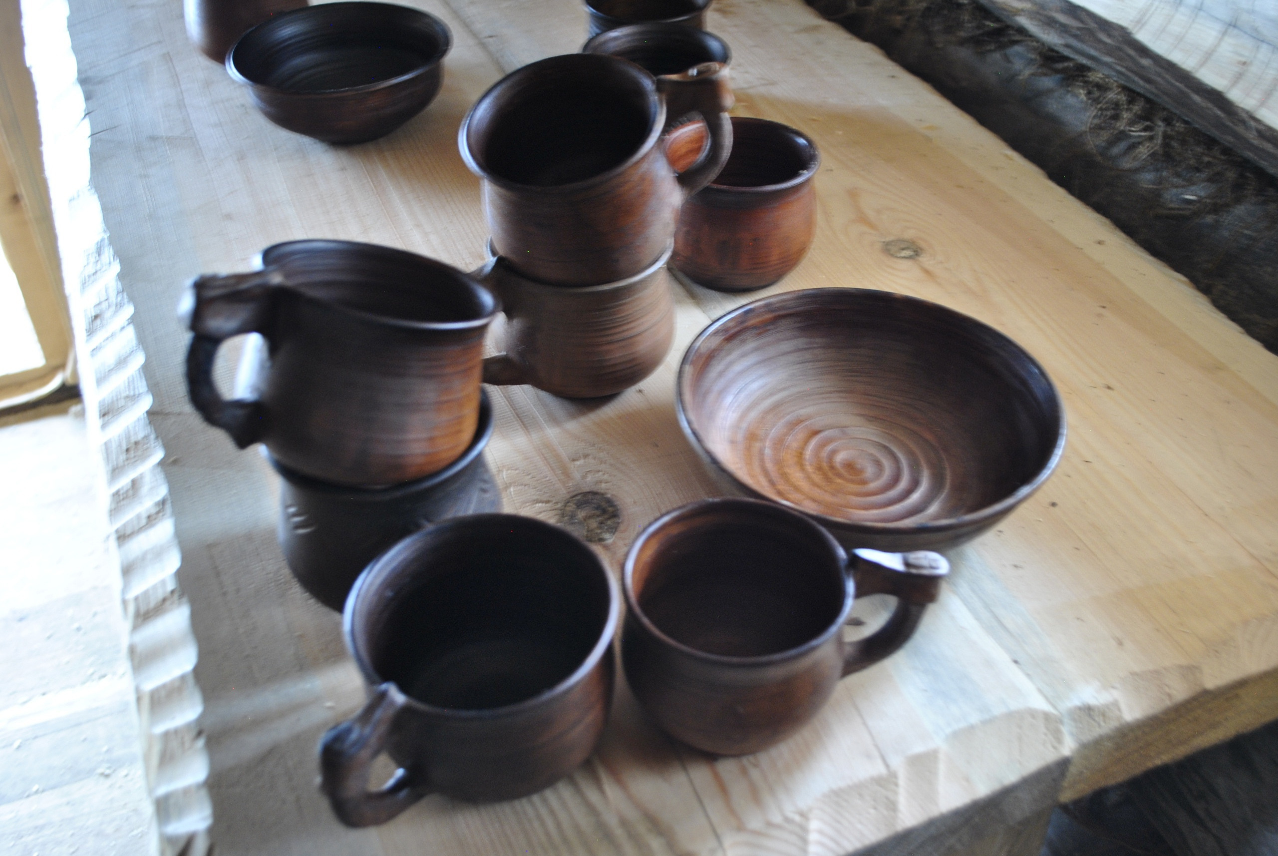 Гончарная посуда. Новое Старое — русское деревянное зодчество