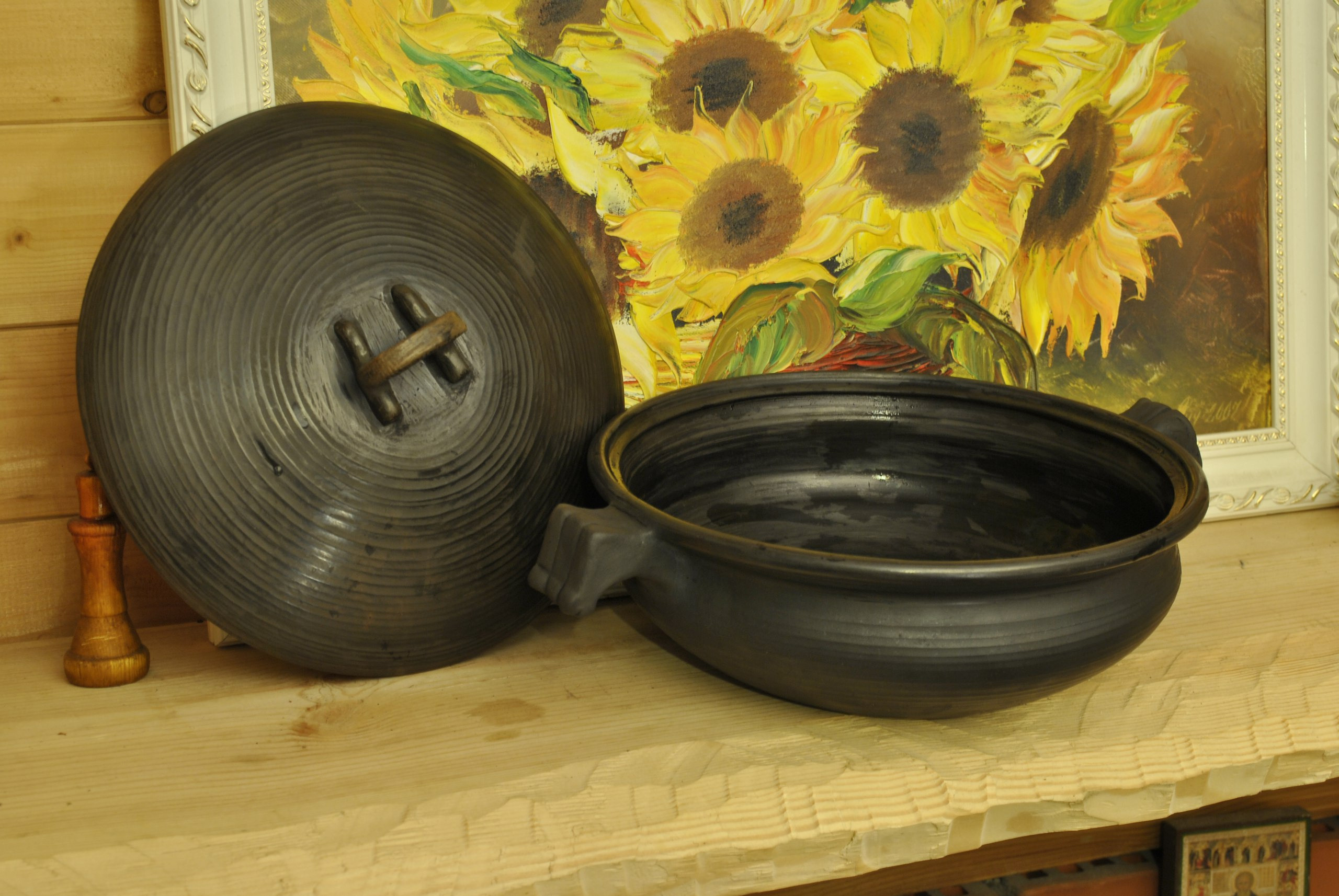 Гончарная посуда. Новое Старое — русское деревянное зодчество