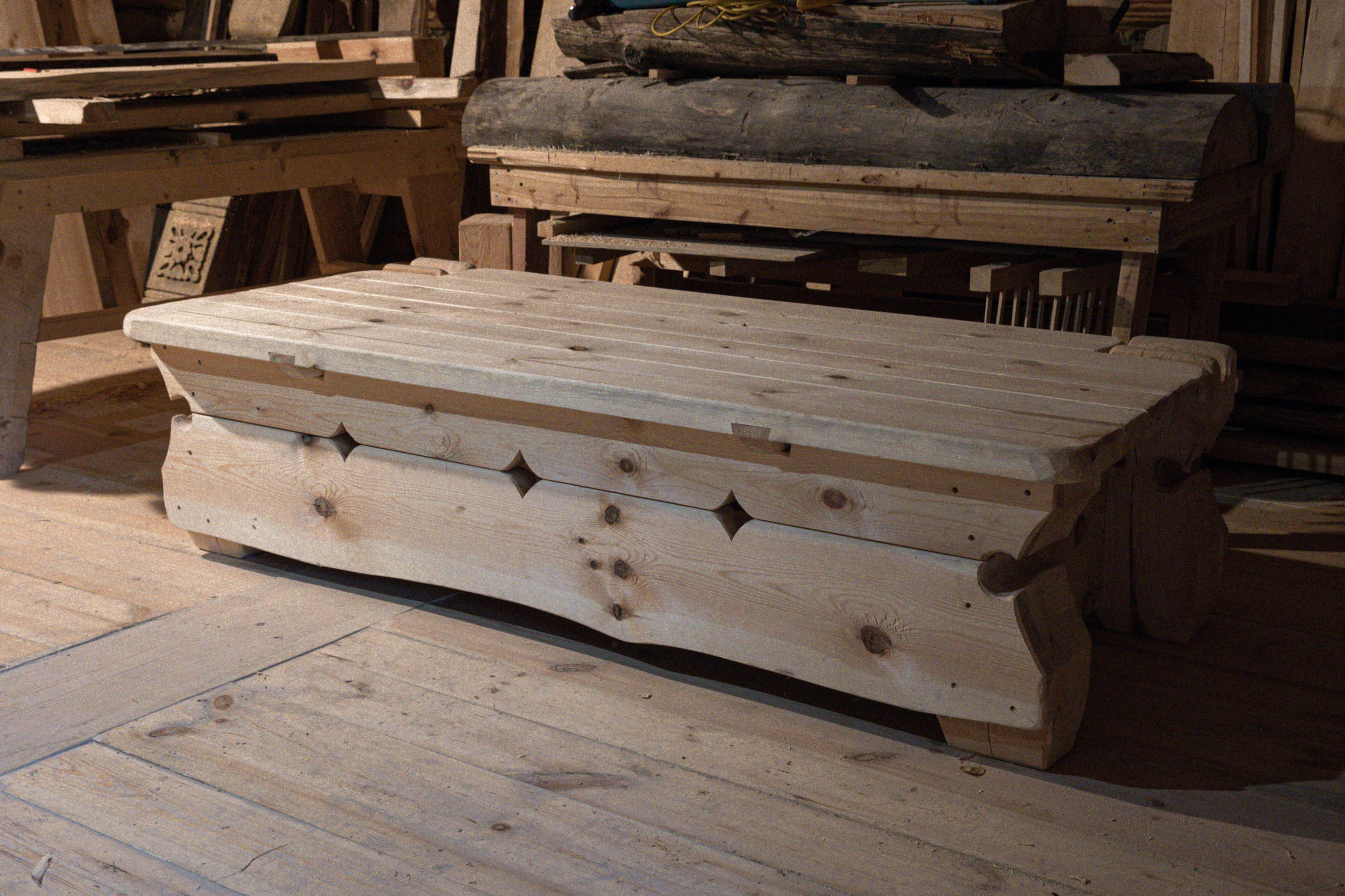 Мебель. Новое Старое — русское деревянное зодчество