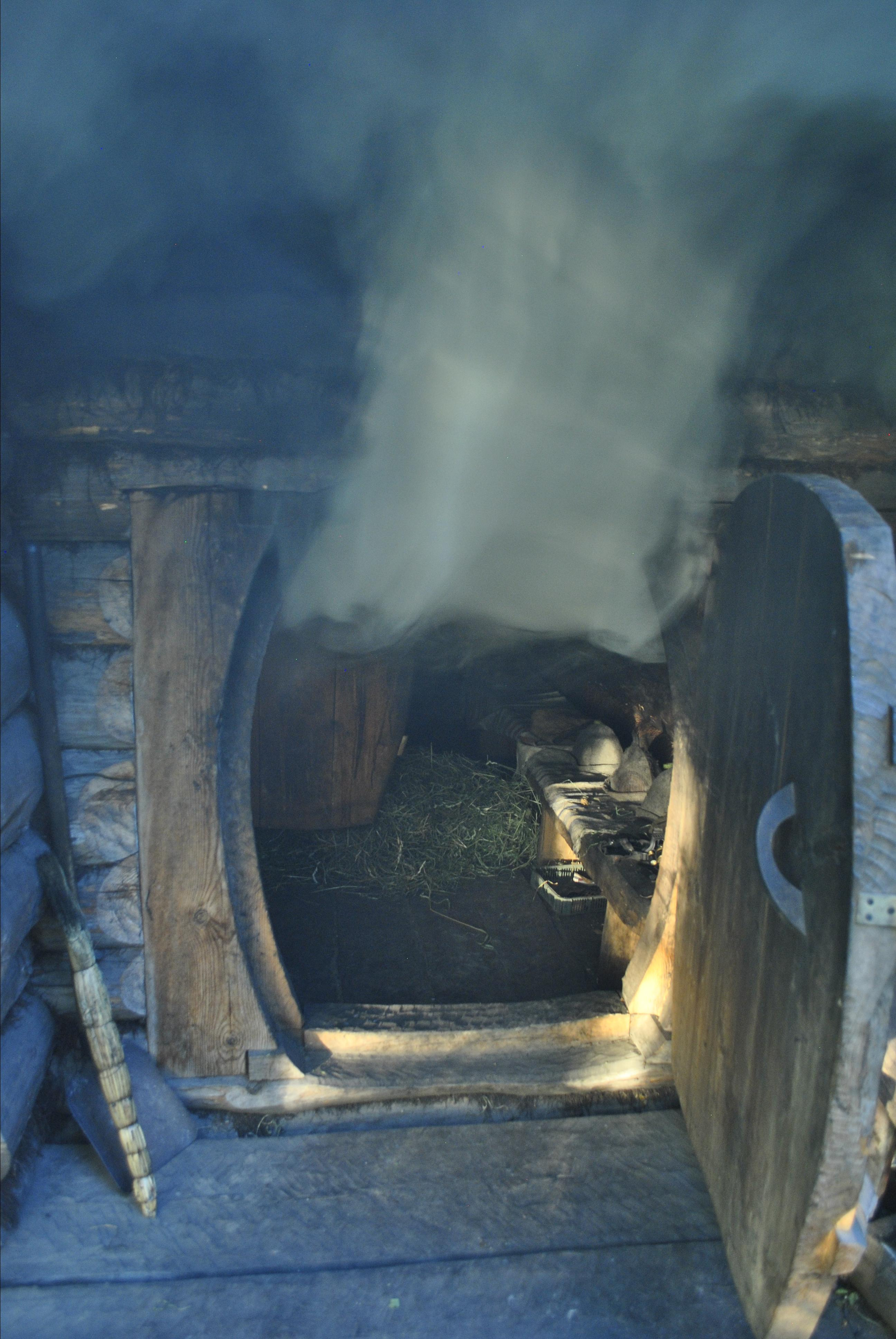 Баня по-чёрному. Новое Старое — русское деревянное зодчество