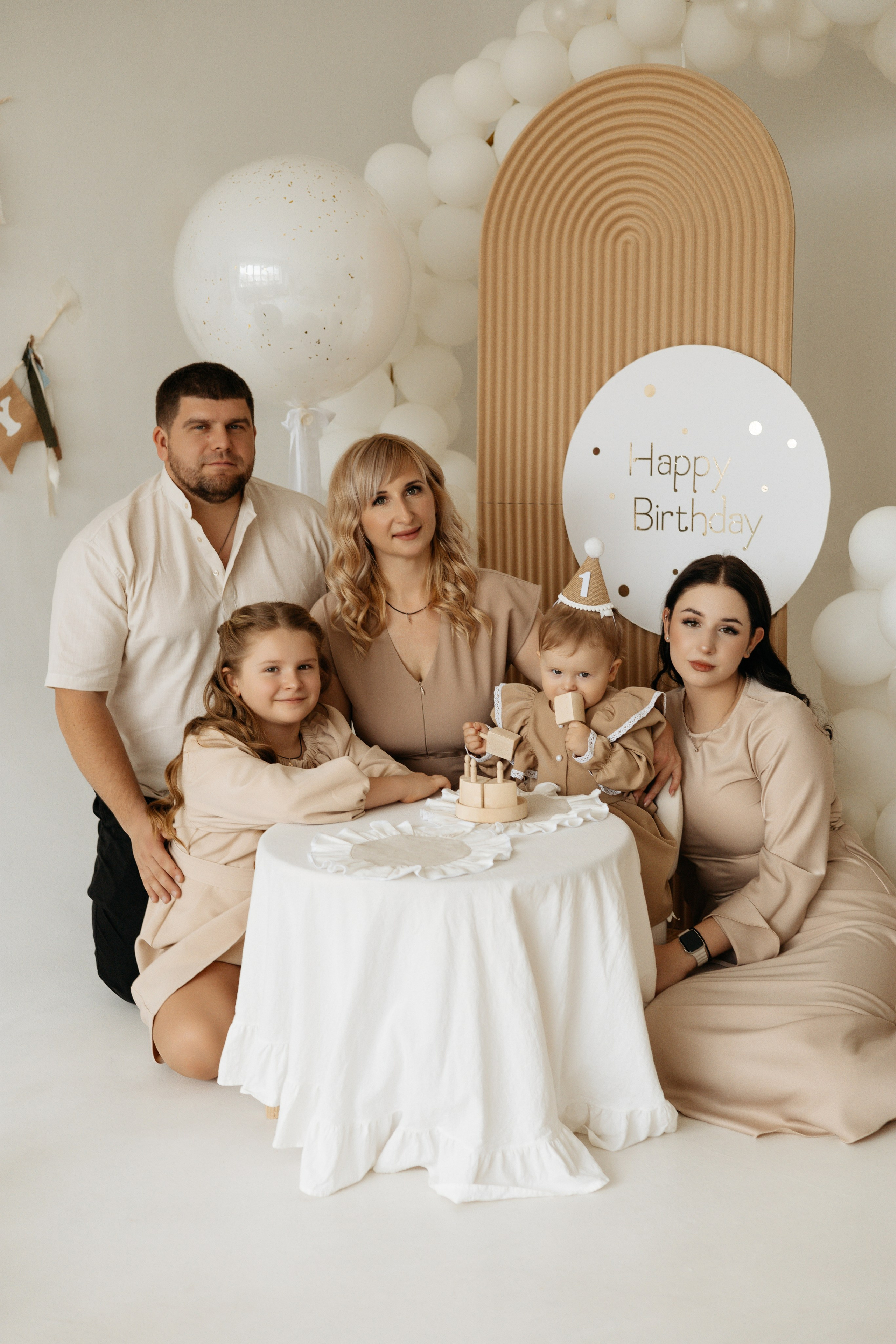 Первый годик. Самый теплый фотограф в Краснодаре Рябоконь Ксения