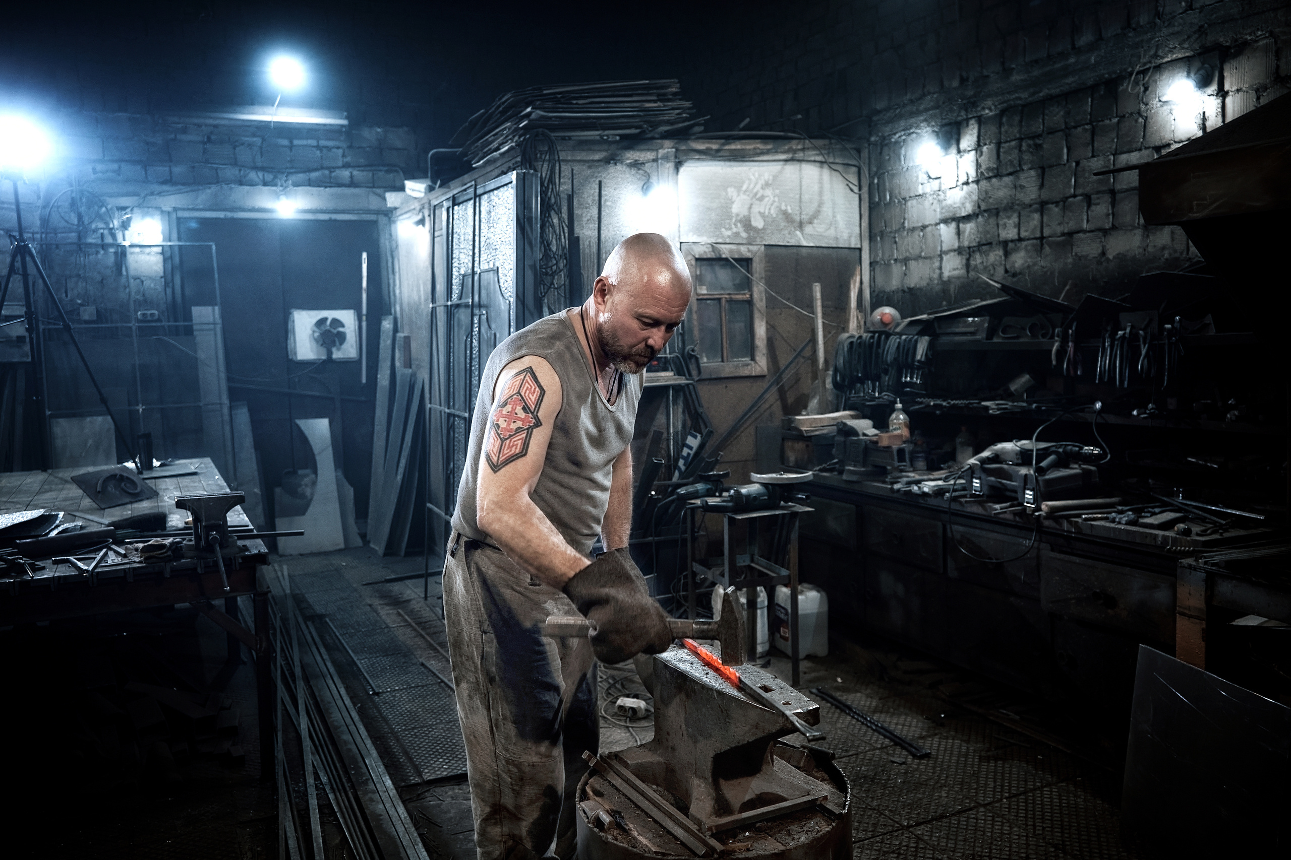 Кузнец. Портретный, семейный и репортажный фотограф в г. Чебоксары Дмитрий Мак