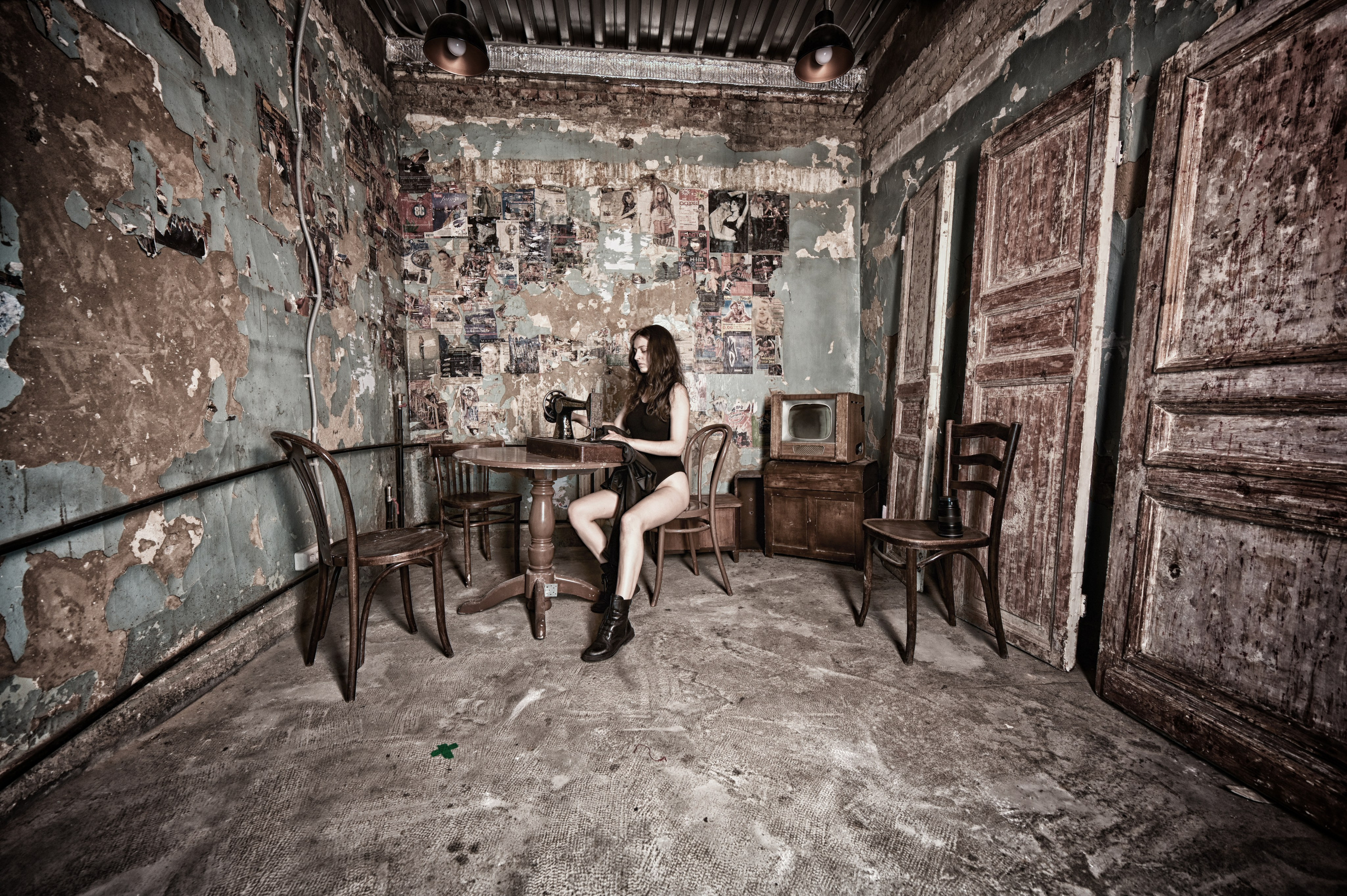 Съёмки в стиле андерграунд. Фотограф в Москве Ольга Черникова