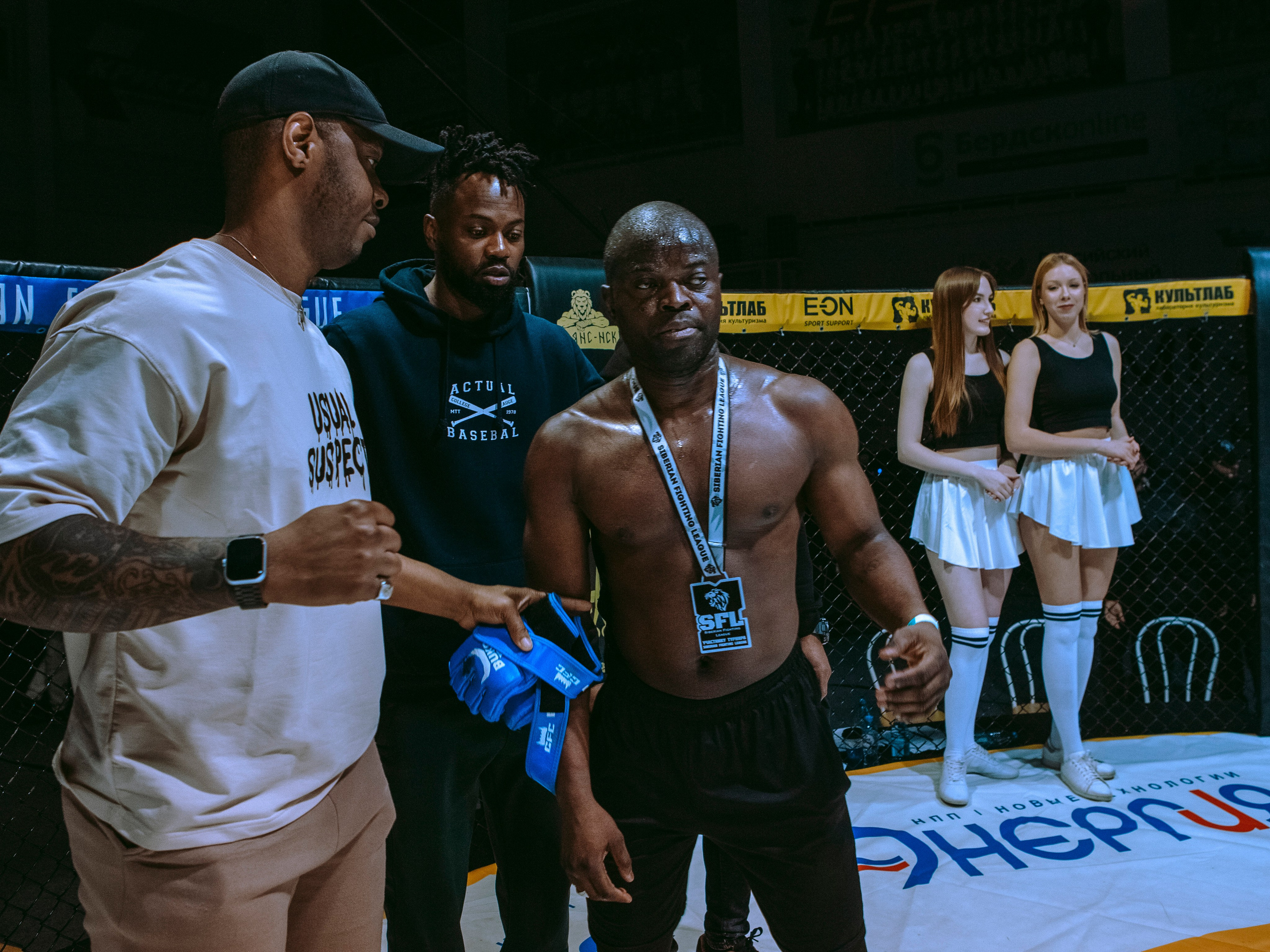 SFL 17 | Siberian Fighting League. Портретный фотограф в Москве Дарья Цезария