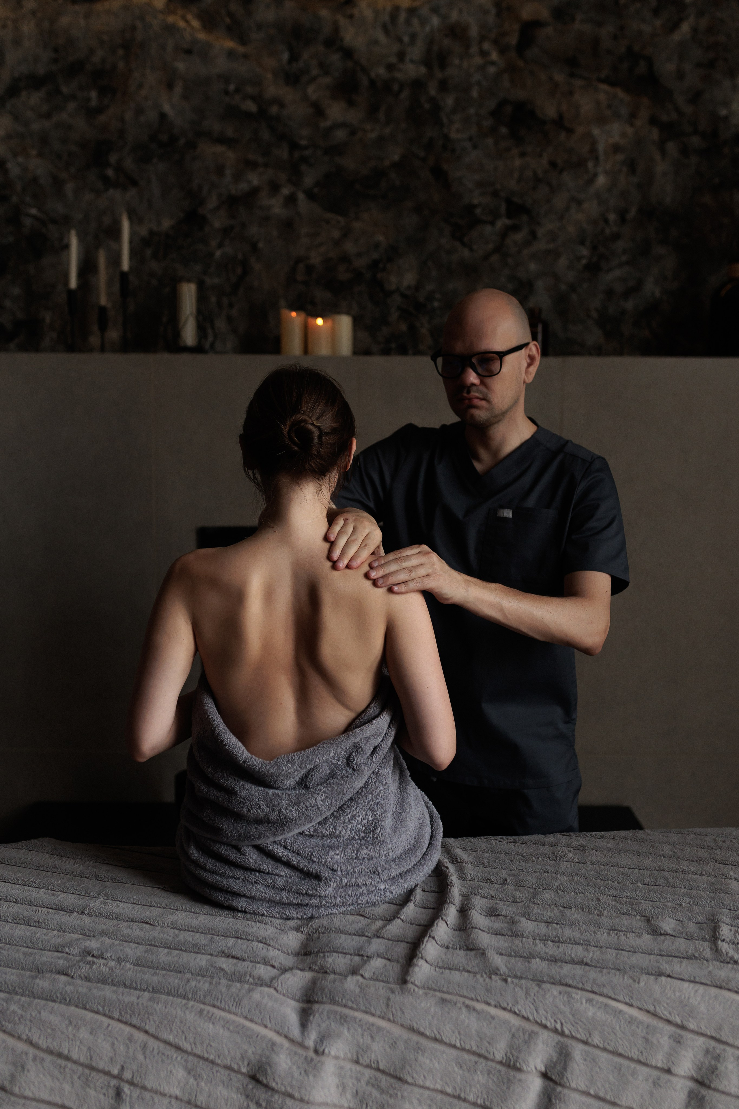 Владимир — контент для массажиста. Фотограф в Москве Наталья Спиридонова