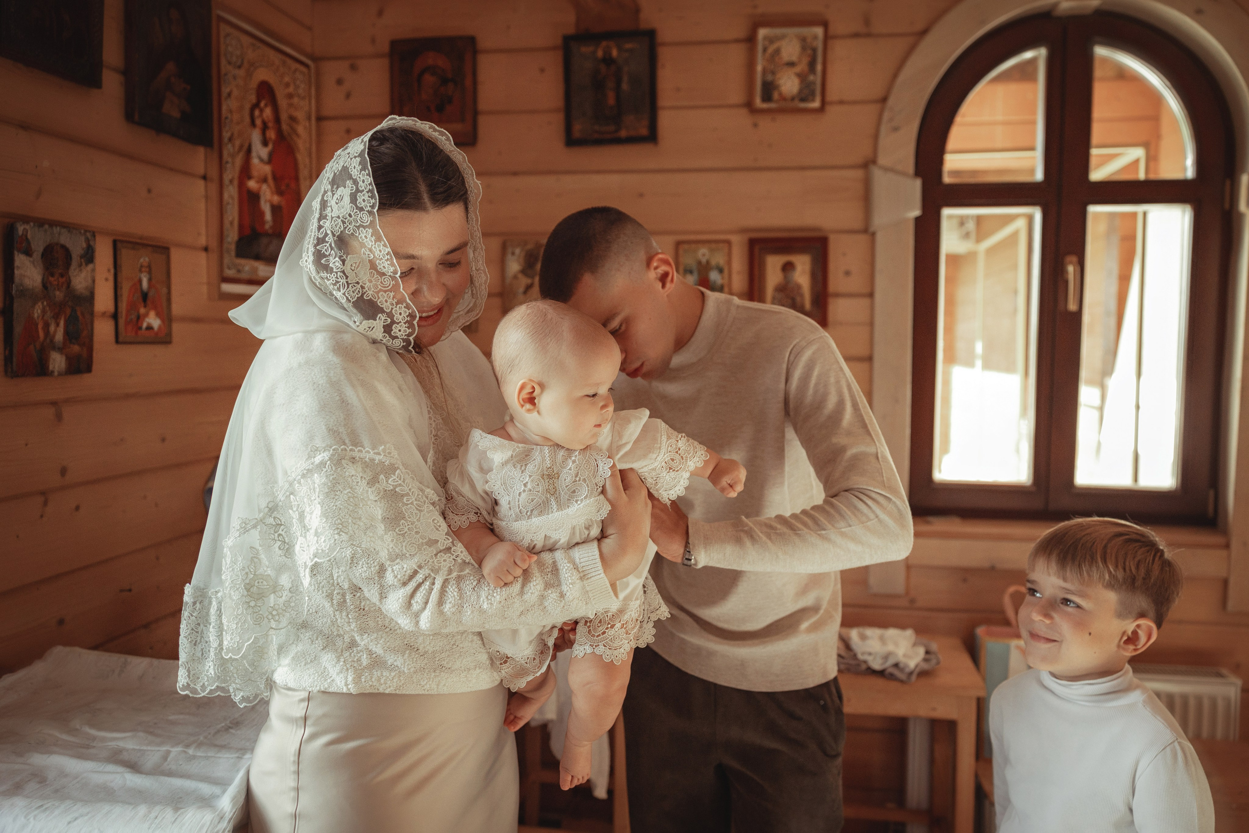 Таинство Крещения Ланы. Храм Покрова Пресвятой Богородицы. х Галицын. Фотограф на Крещение и Венчание Краснодарский край — Гранкина Юлия