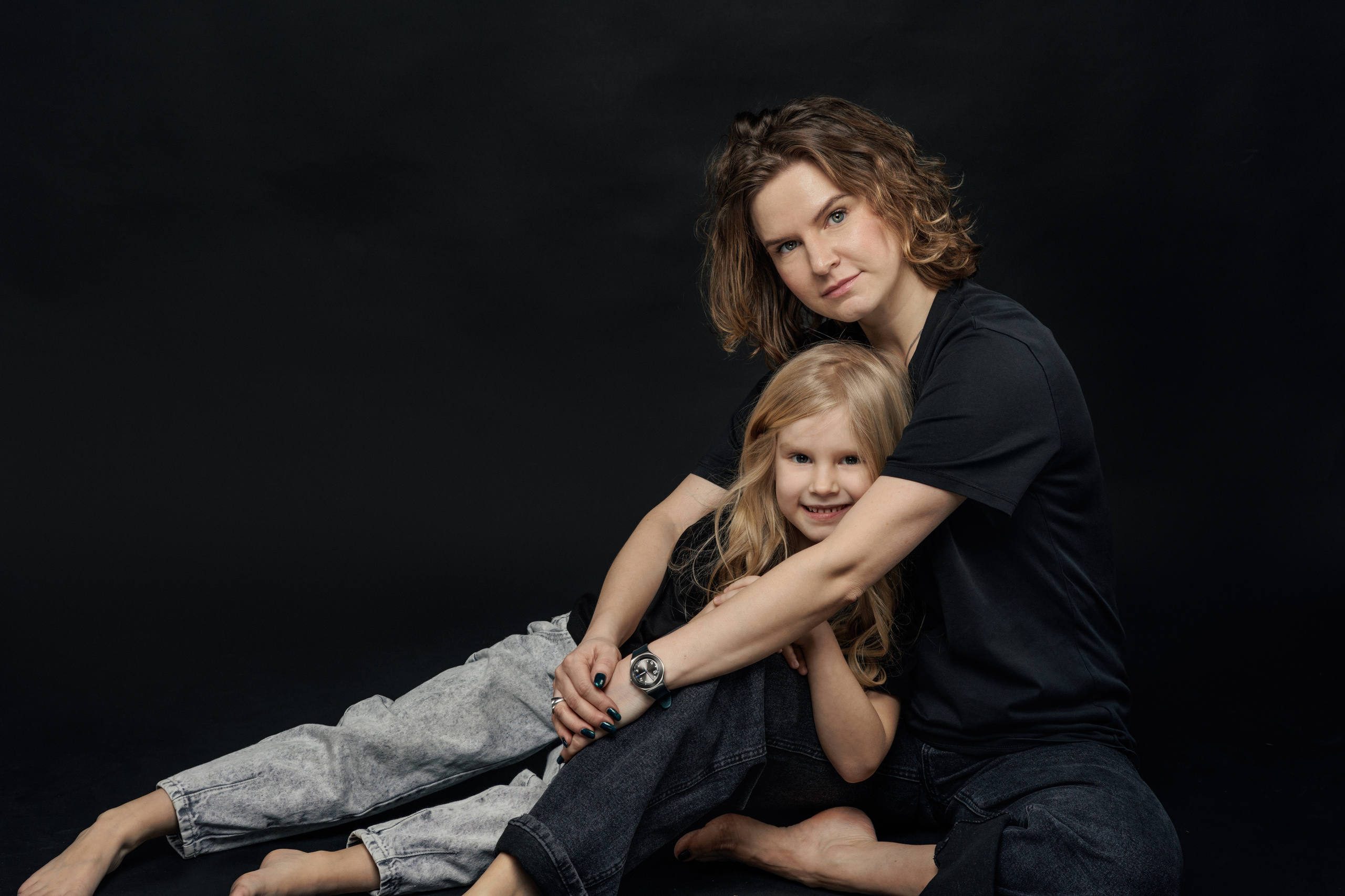 Екатерина с семьёй. Женский и семейный фотограф в Санкт-Петербурге Лидия Лиженина