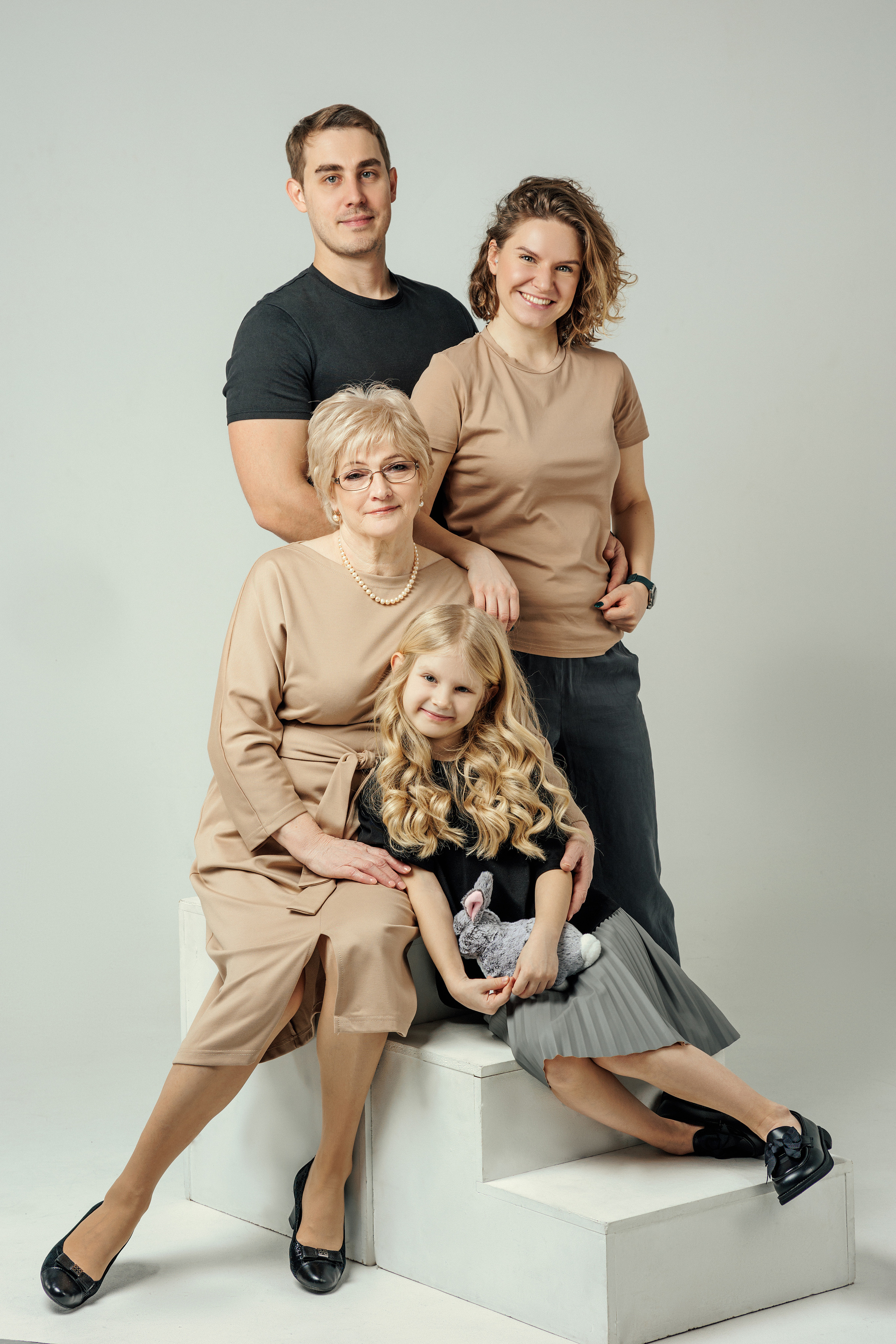 Екатерина с семьёй. Женский и семейный фотограф в Санкт-Петербурге Лидия Лиженина