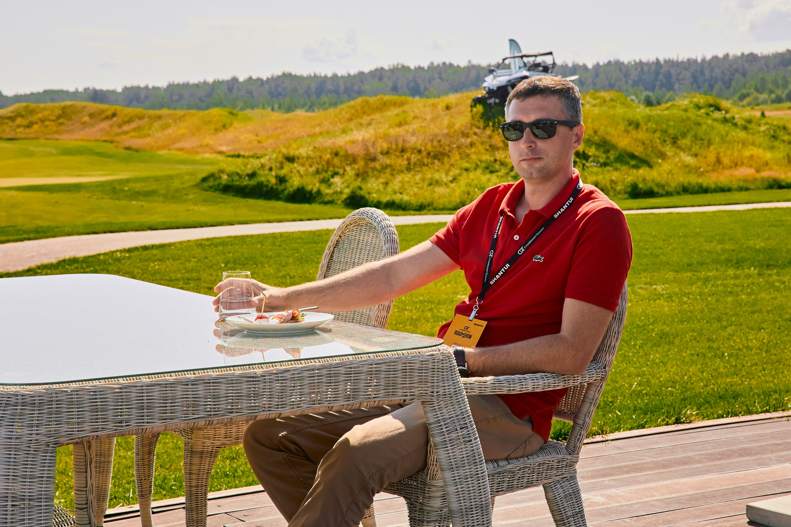 Презентация спец. техники Shantui. Фотограф Александра Иванова