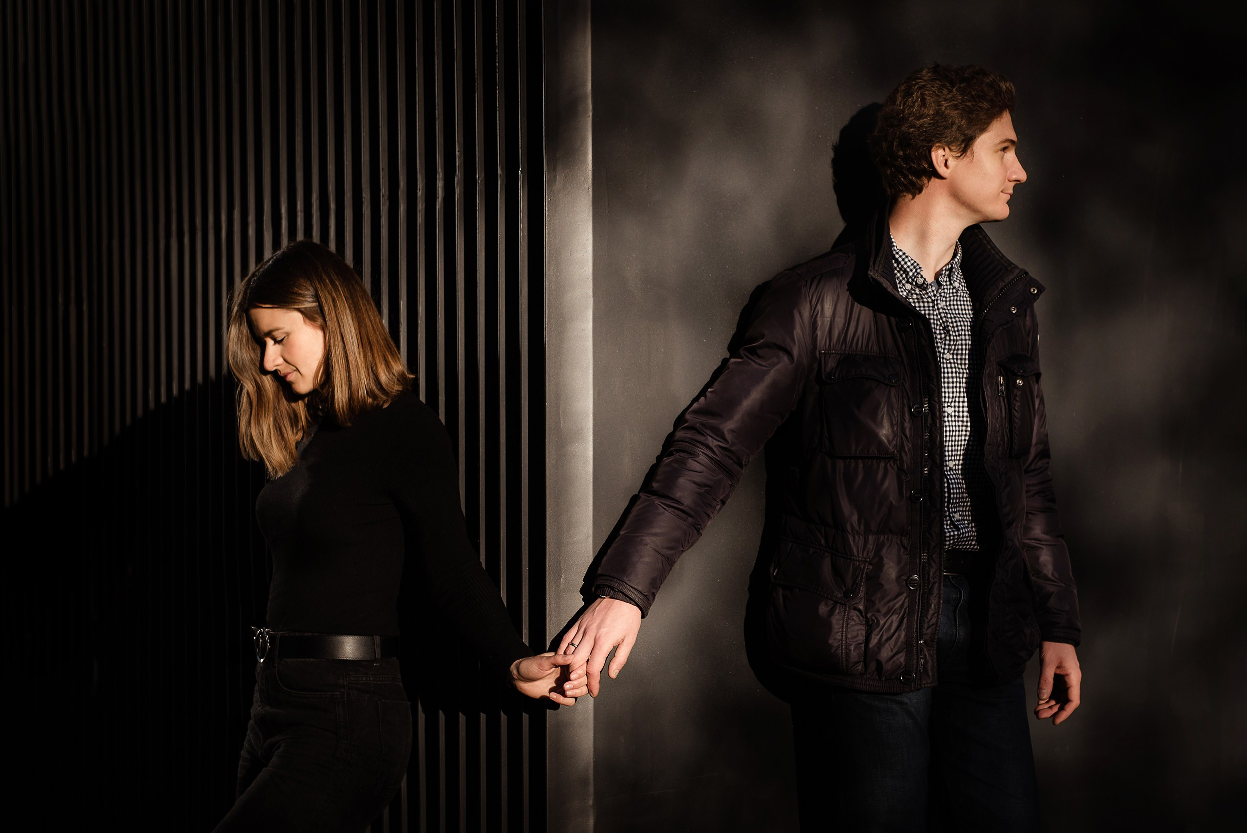 Катя, Дима и Дакота. Городская Love Story. Семейный Фотограф в Москве Ирина Хохлова