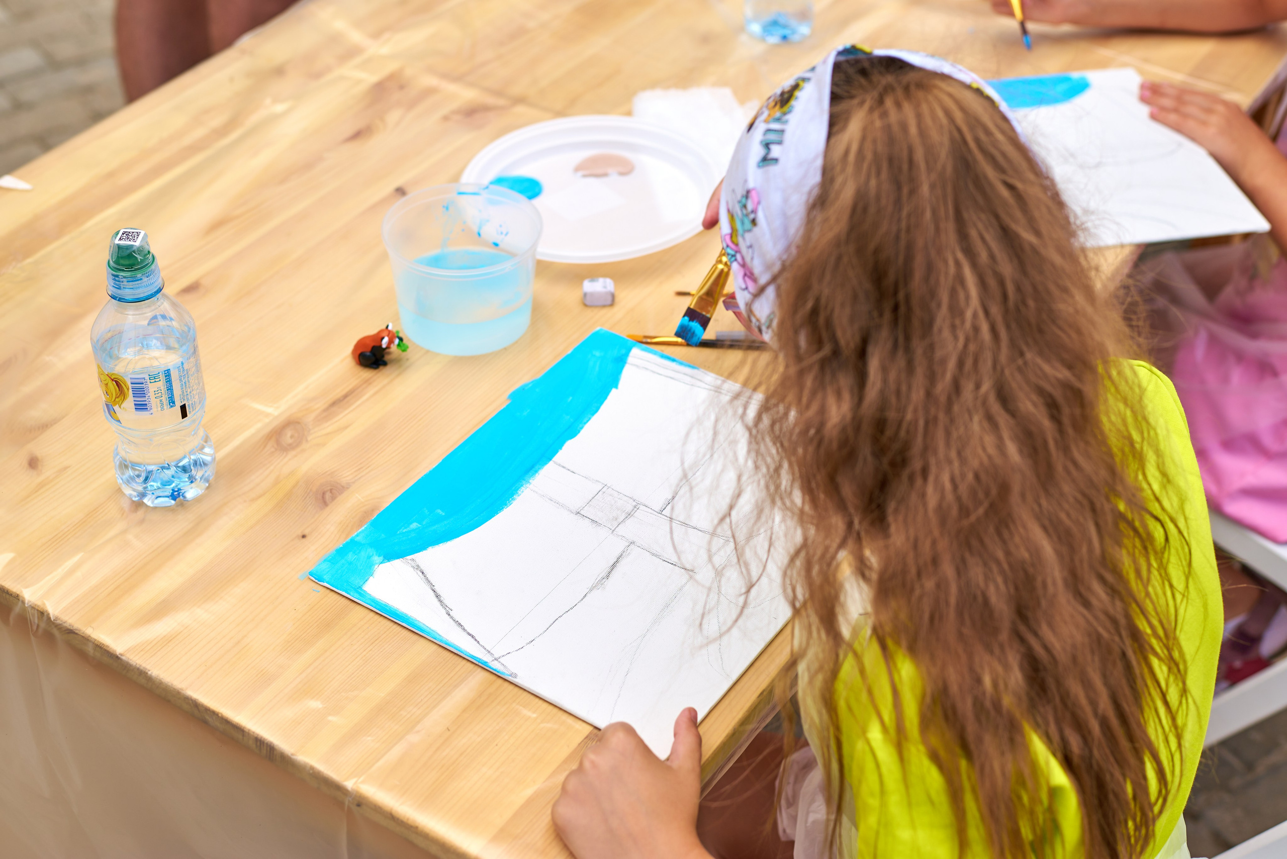 Мастер-класс по рисованию, Щелково, Ривер-хаус. Фотограф Щёлково