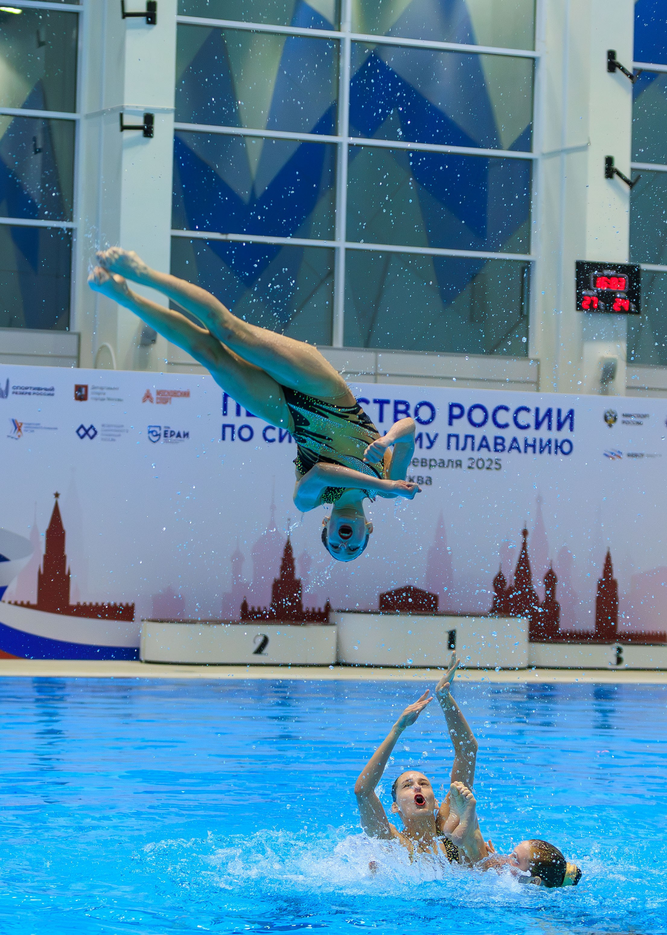 Первенство России по синхронному плаванию. Акробатическая группа. Выпускные альбомы и школьный фотограф в Подольске, Троицке, Щербинке, Москве и Московской области