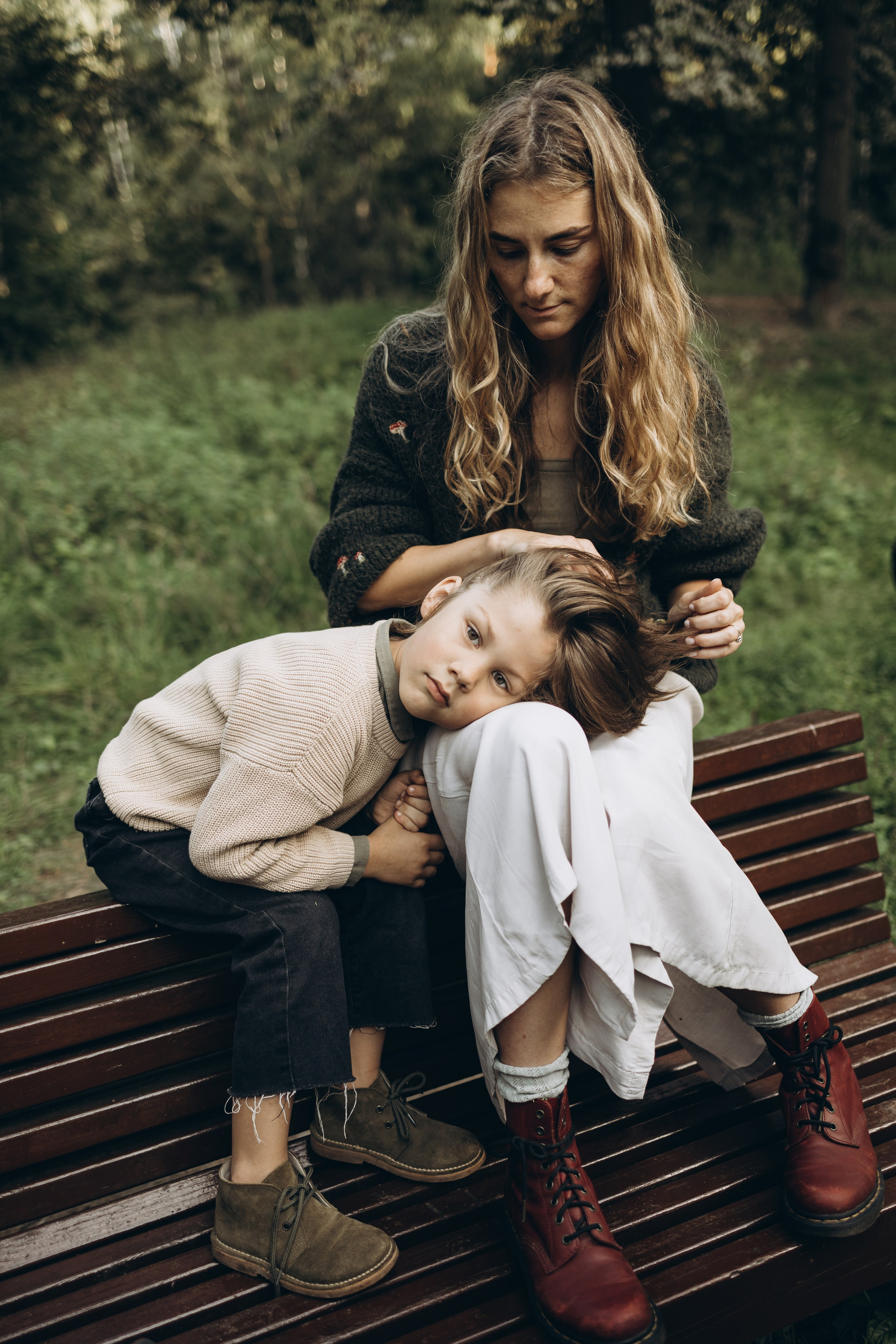 Прогулка с Парке Сокольники. Семейный фотограф в Москве Виктория Ястребинская