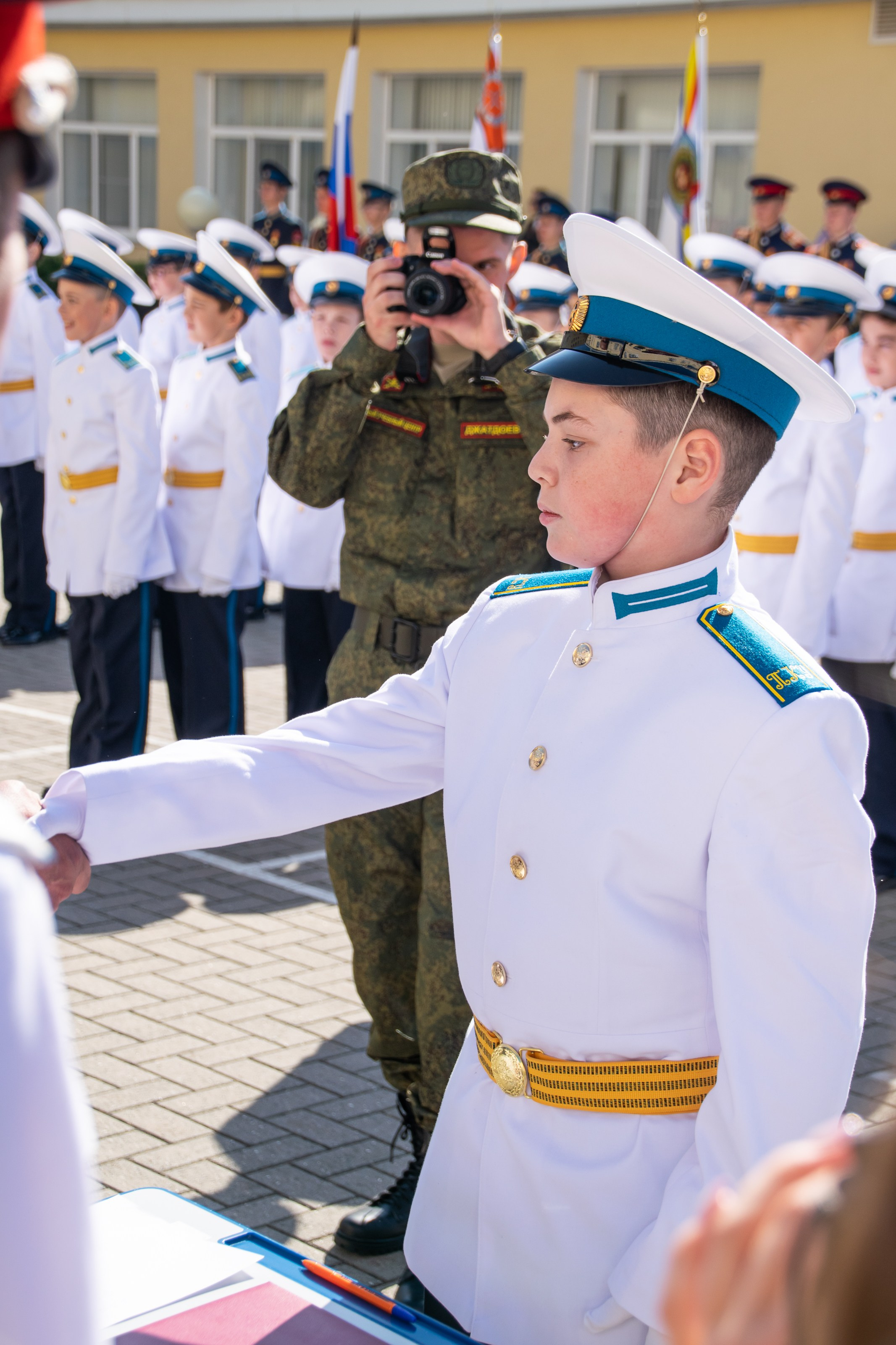 Присяга в кадетском училище. Репортажный фотограф в Ставрополе