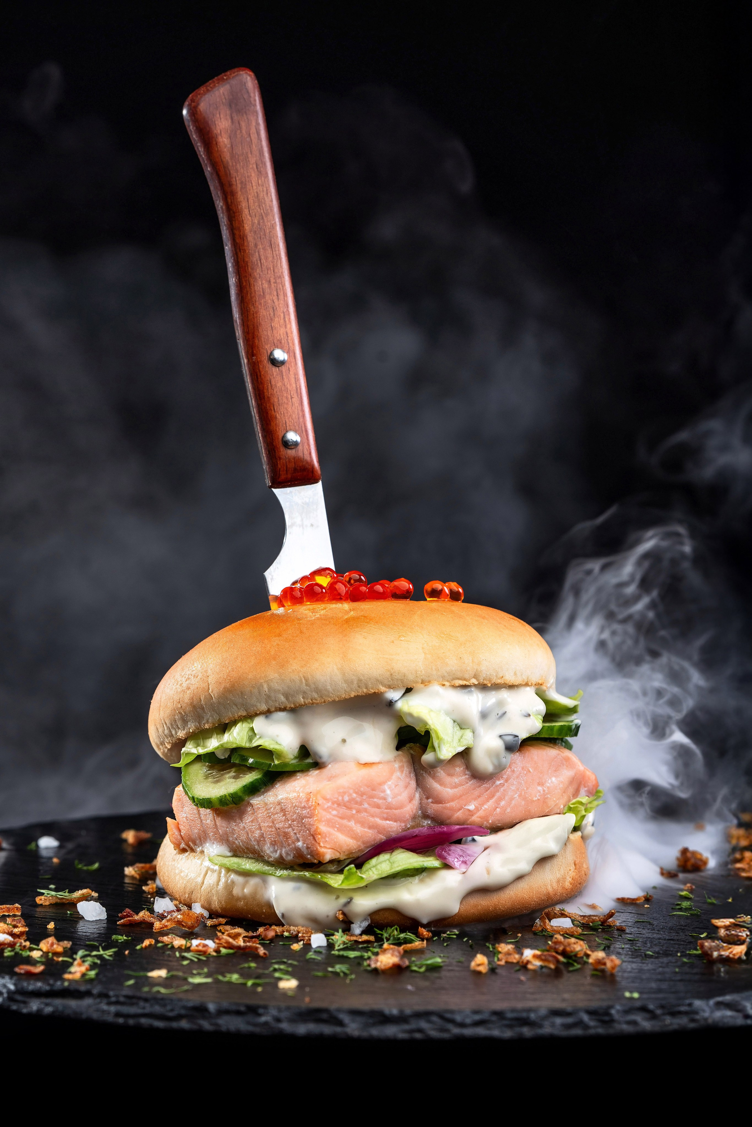 Фуд съемка бургеров. Фотограф Сочи