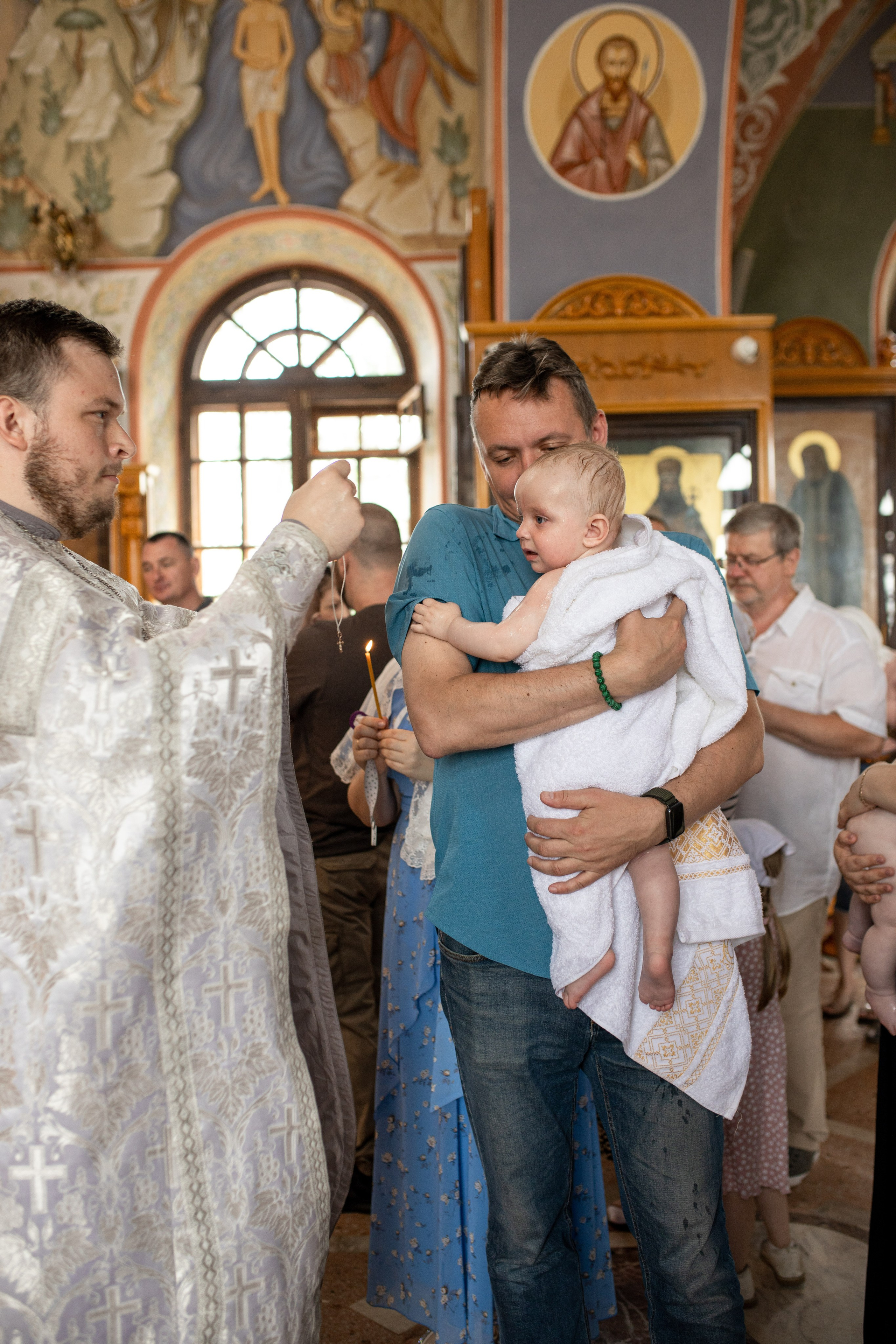 Таинство Крещения Вити. Фотограф в Железнодорожном и Балашихе