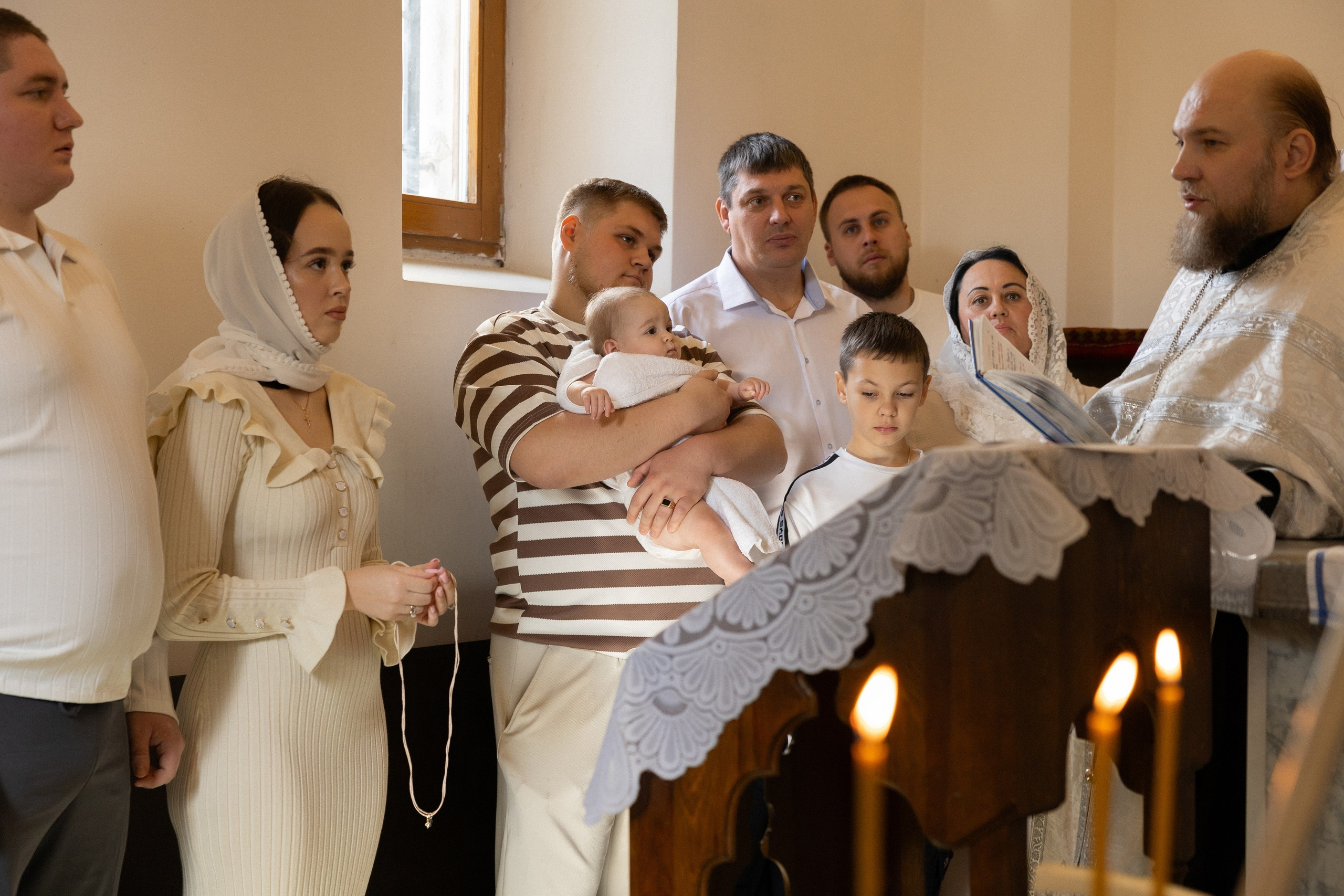 Крещение Марьяны. Семейный и свадебный фотограф в Челябинске Мария Леонтьева