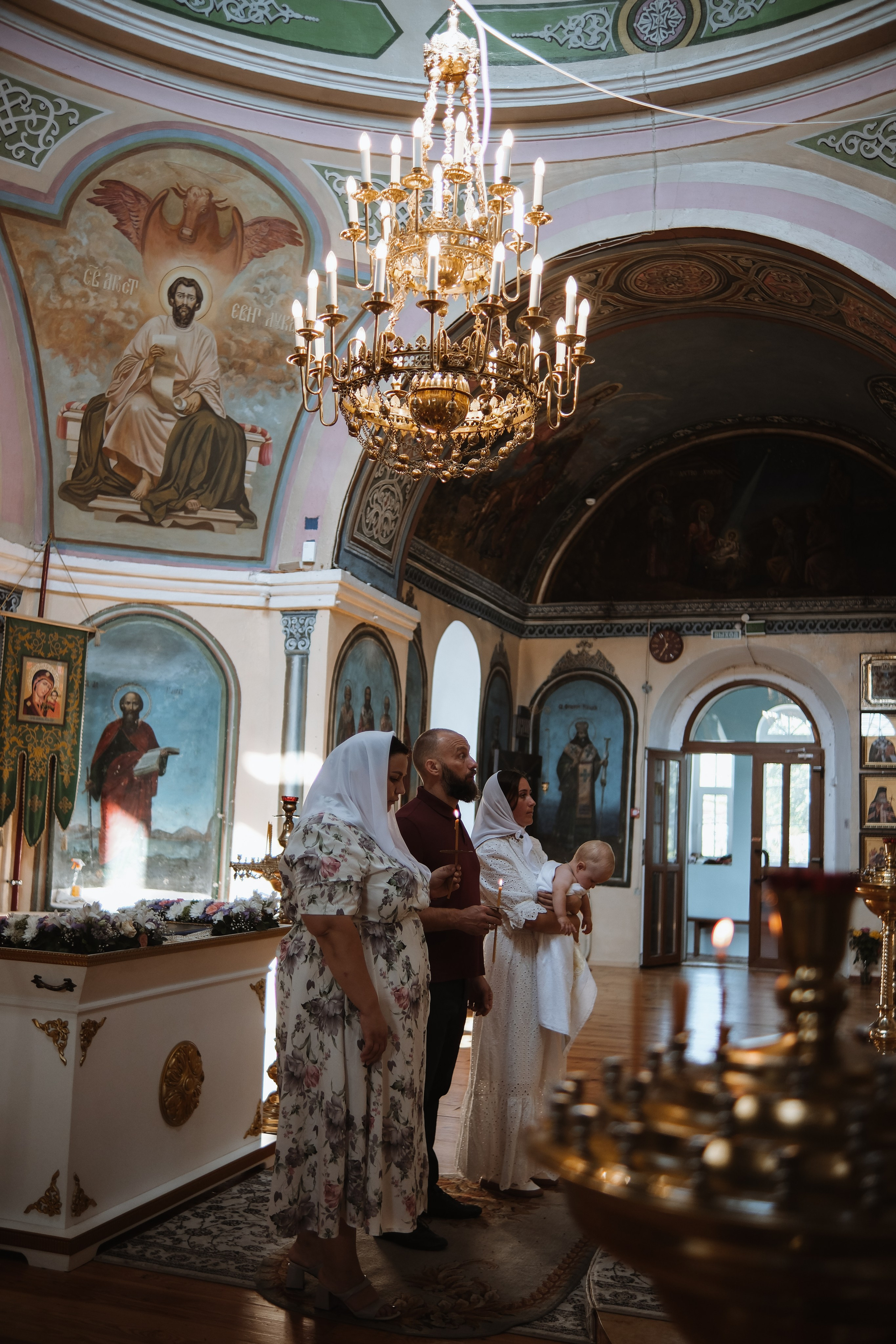 Крещение Тимофея!. Фотограф новорожденных в Брянске Анжелика Прохоренкова