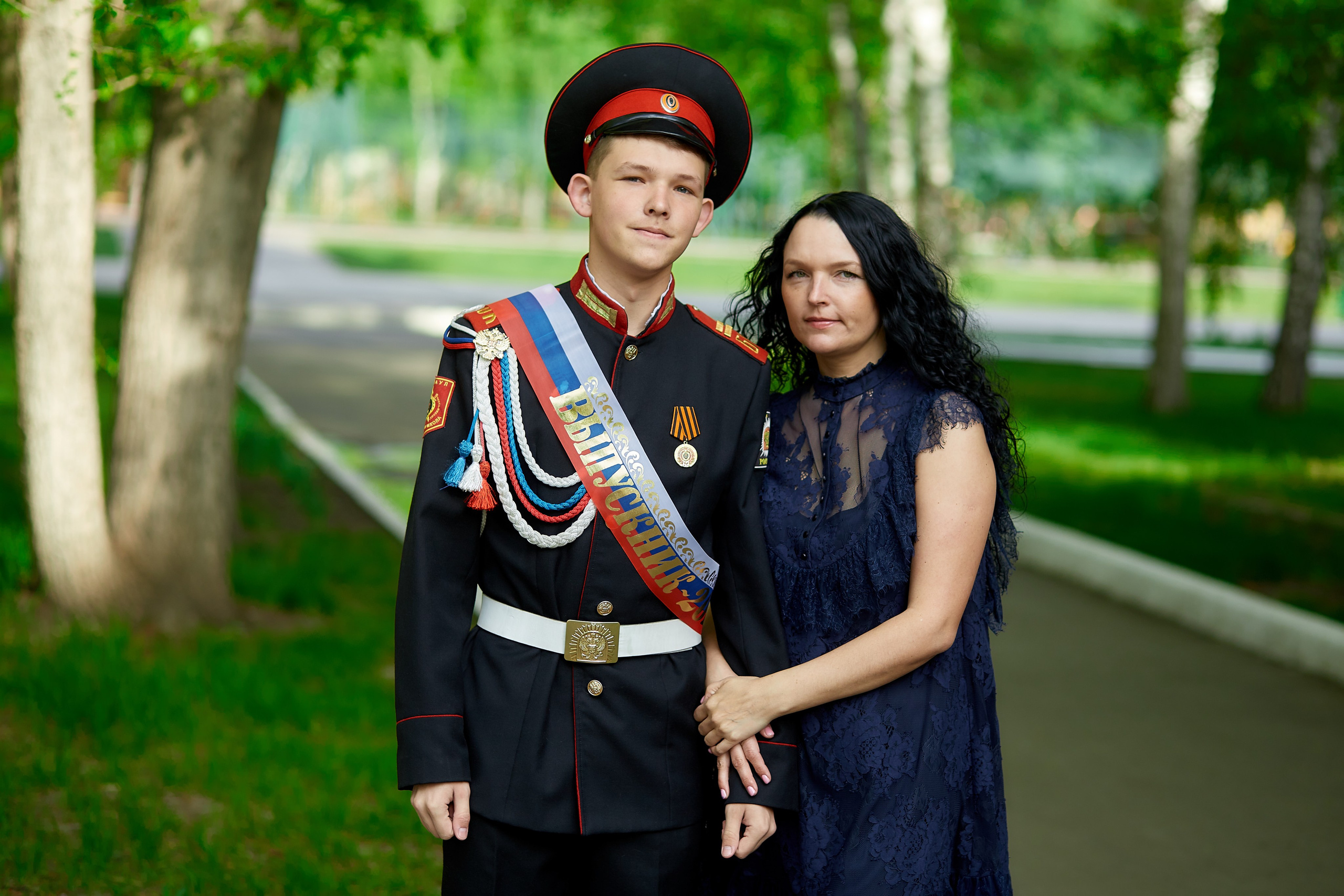 Кадеты последний звонок. Фотограф Вячеслав Фарунин