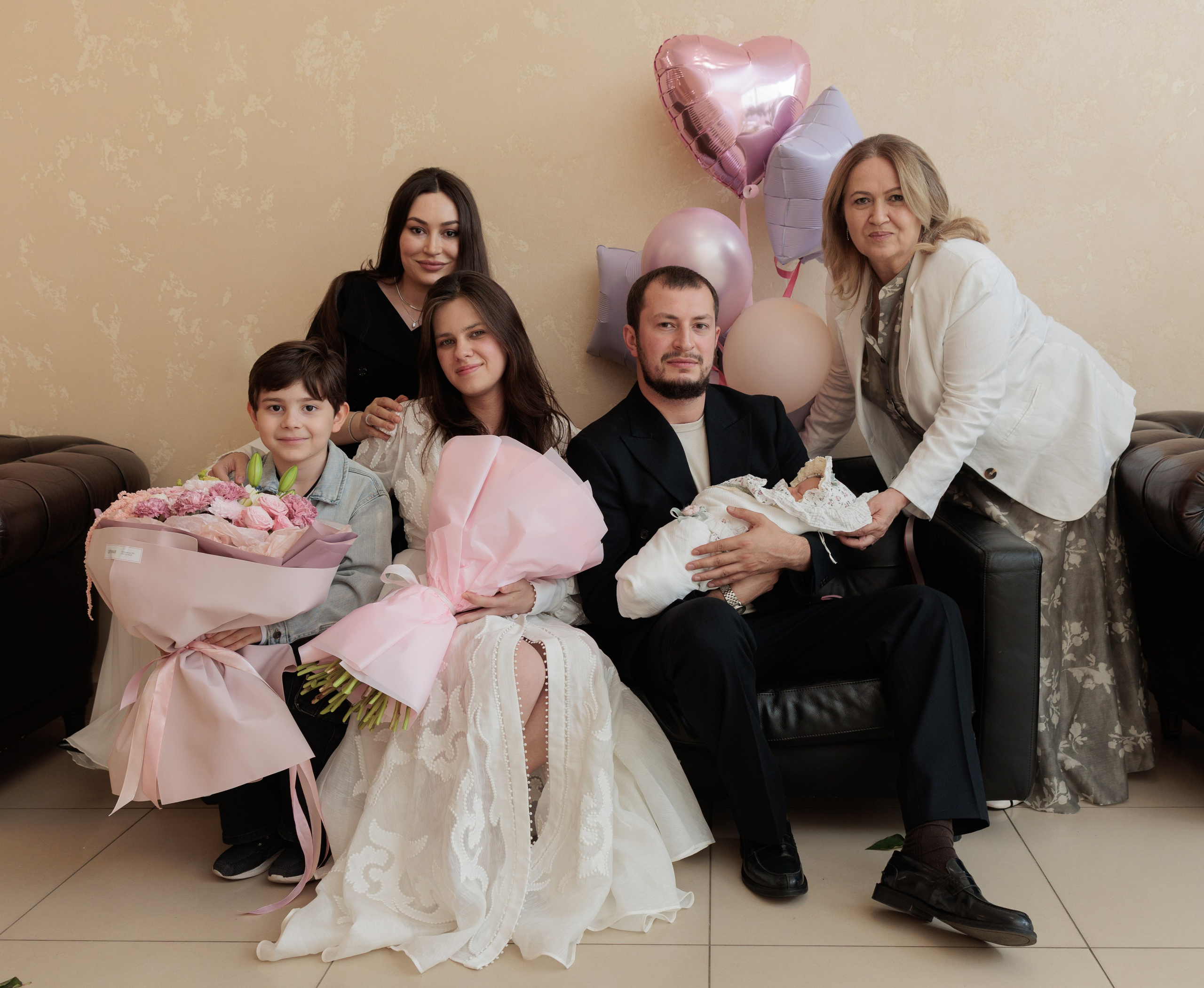 Выписка Софии. Фотограф на выписку из роддома в Санкт-Петербурге