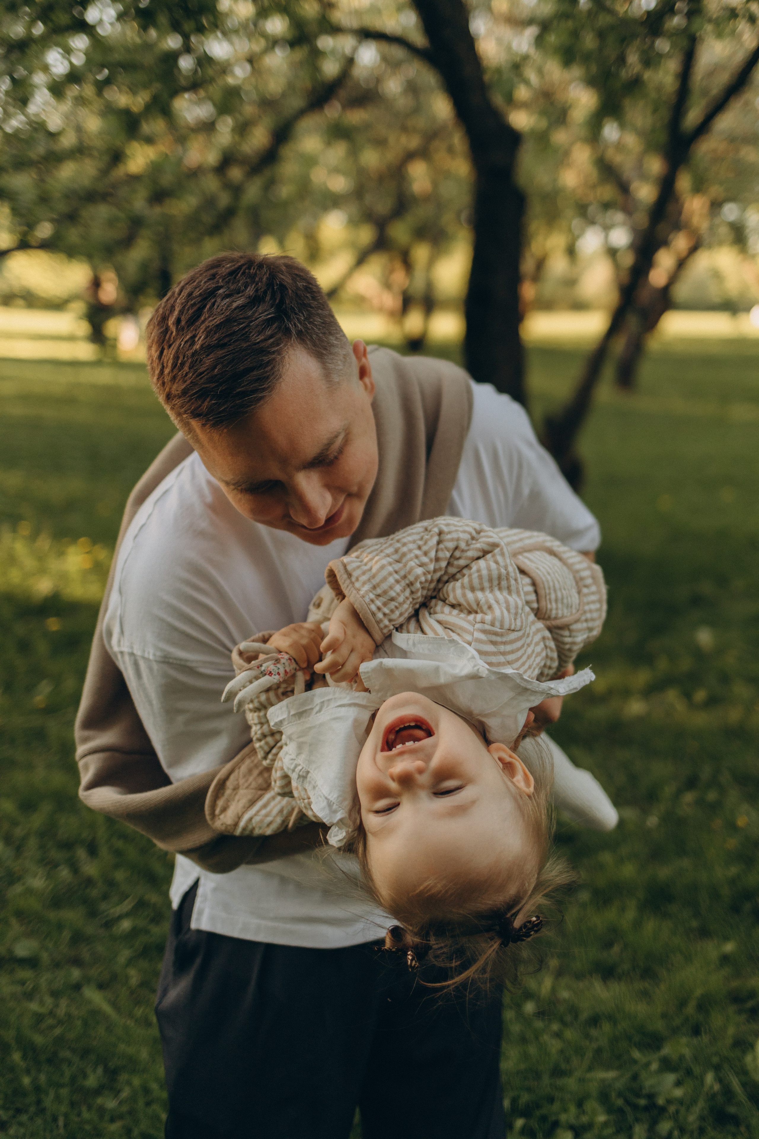 Андрей, Марина и Варя. Семейный фотограф в Москве Валерия Мясникова