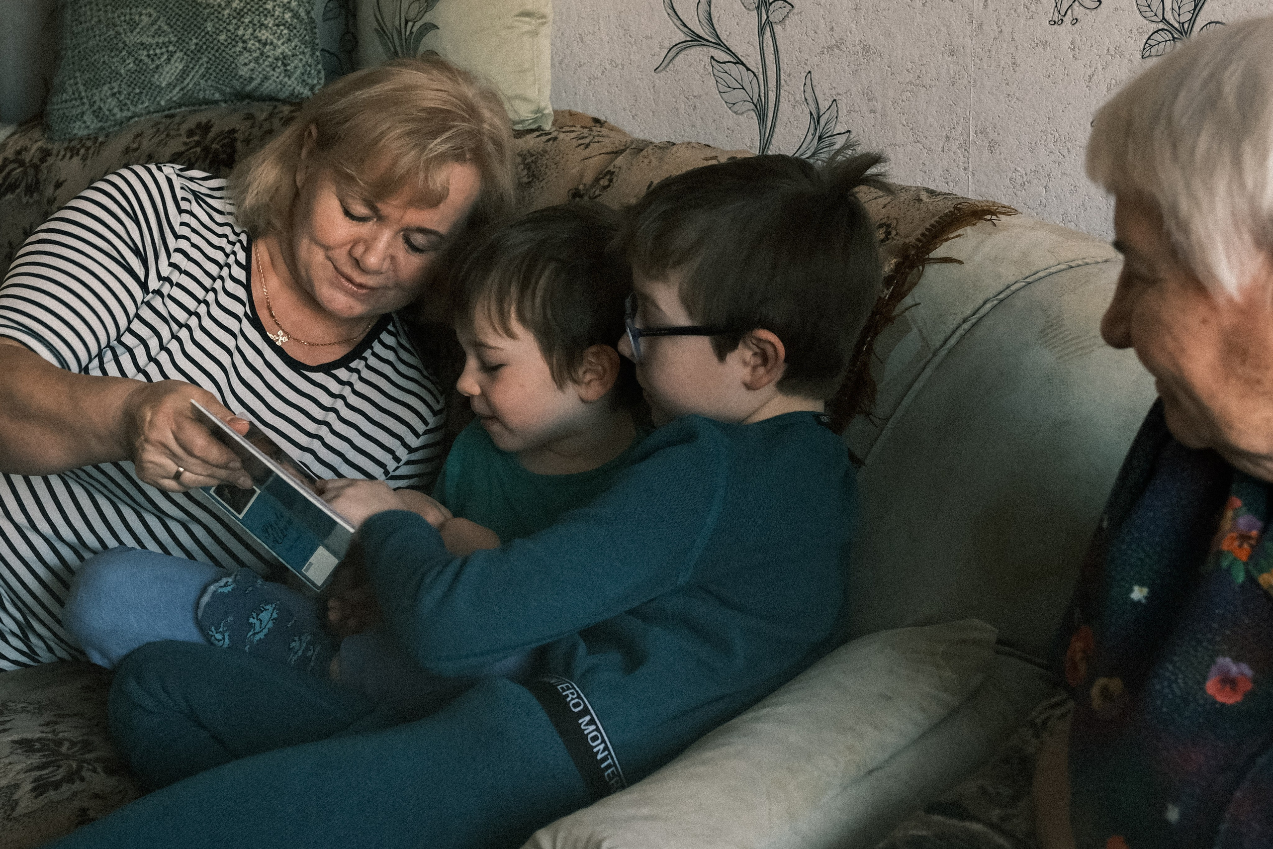 В гостях у бабушки. Семейный фотограф в Москве Кондрашова Ирина