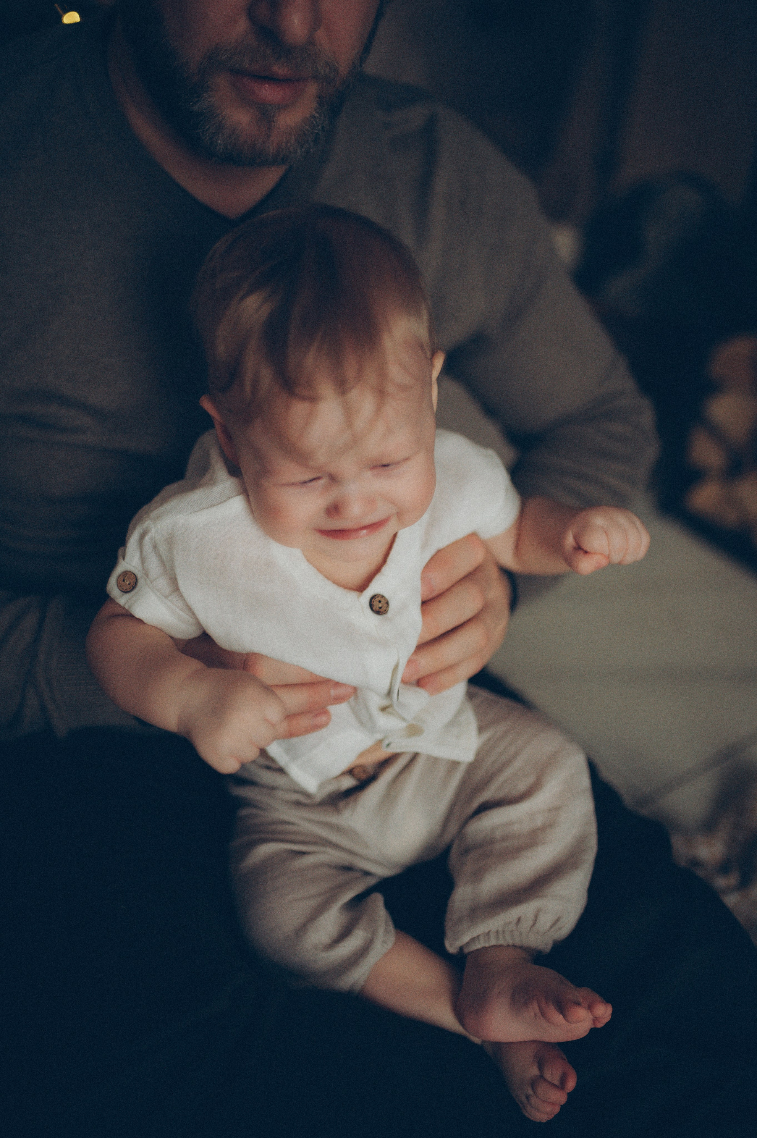Лева, Жанна и Владимир (новогодняя домашняя). Фотограф, г. Лесной Свердловской области