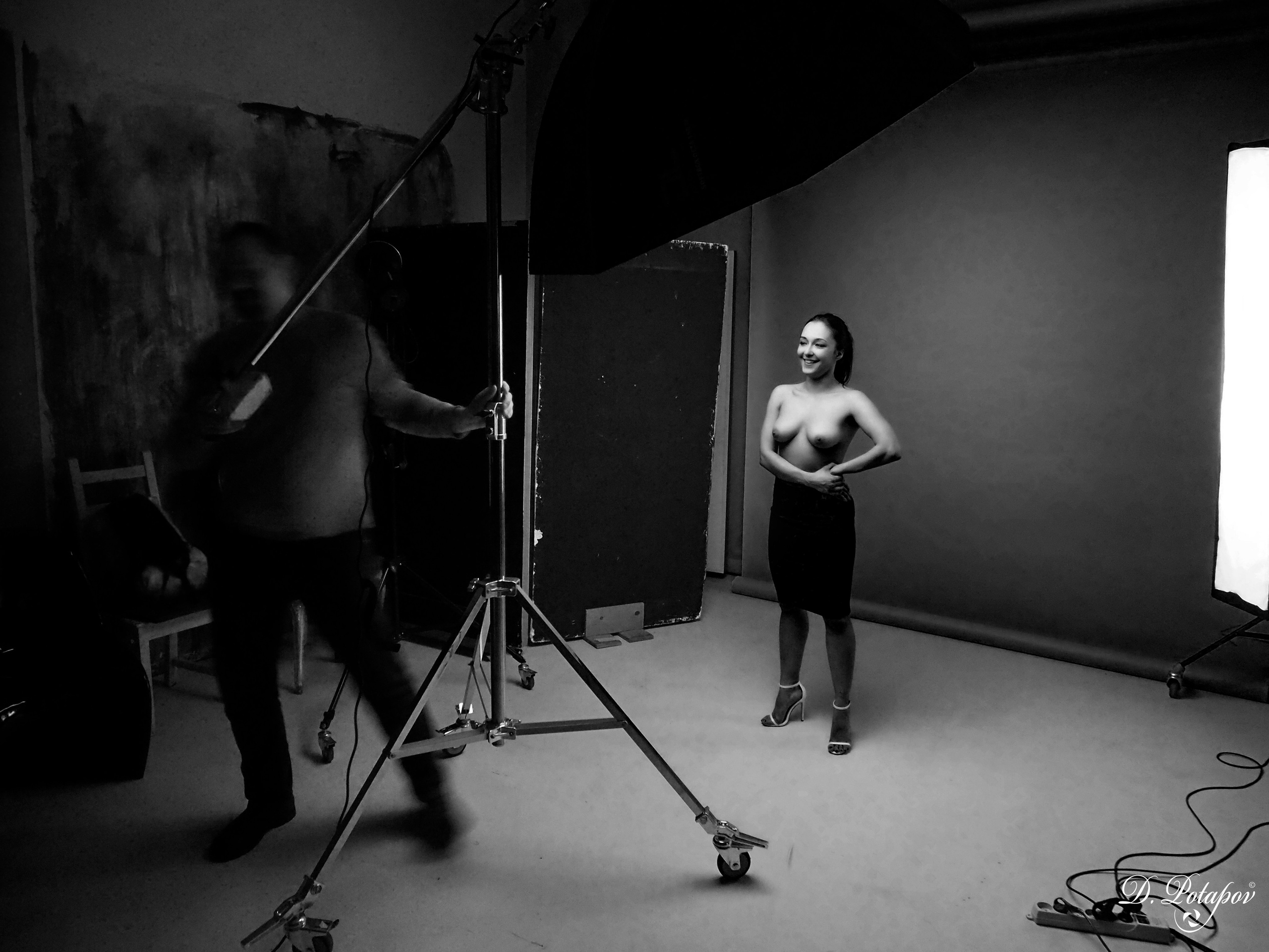 Бэкстэйдж 2. Московский фотограф Дмитрий Потапов