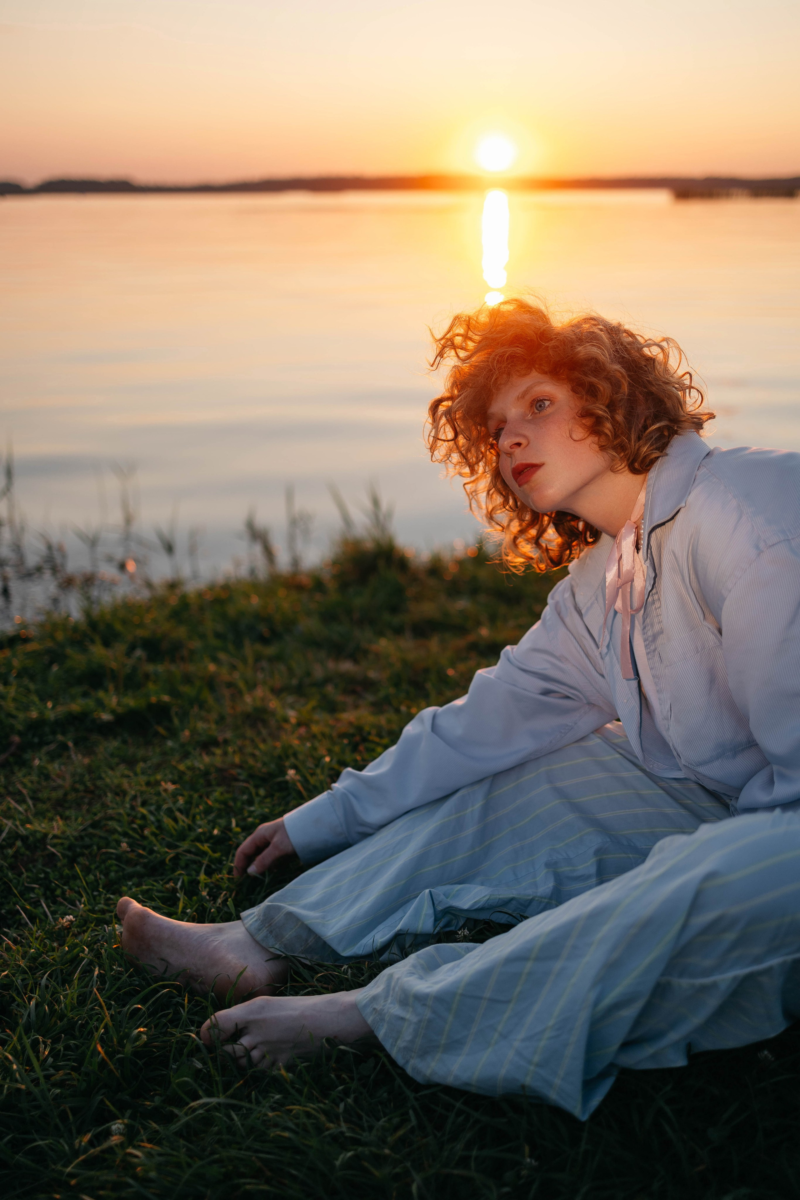 Лиза в Завидово. Закат. Фотограф в Твери Лагодная Яна