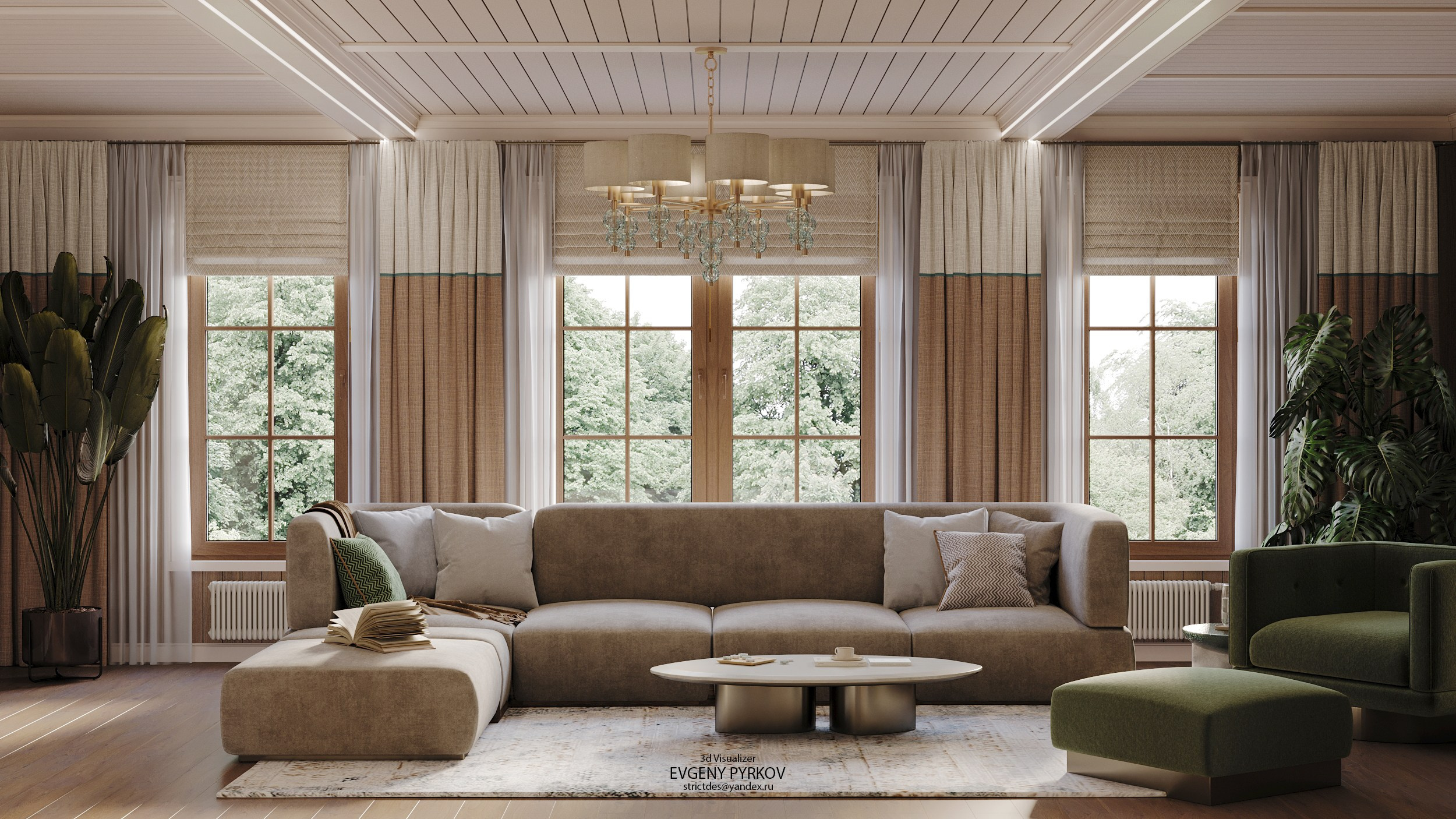 Галерея. Евгений Пырков — 3d визуализатор интерьеров и экстерьеров России