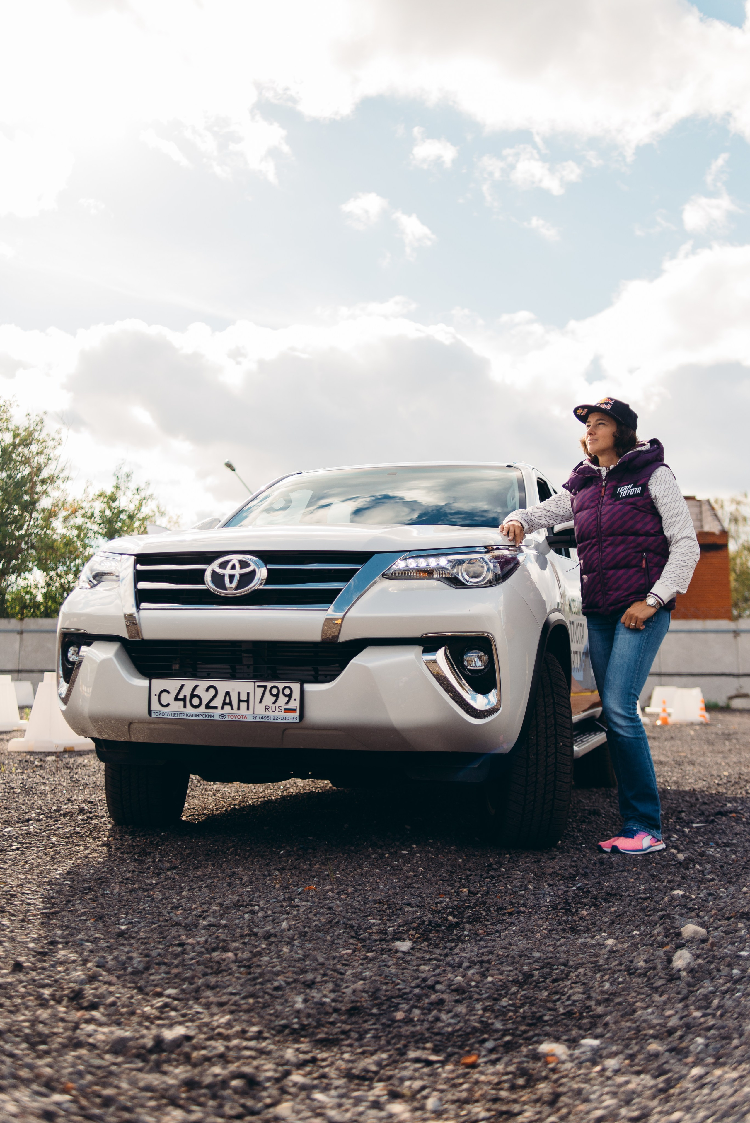 Атлеты Toyota Team Russia. DeLorein