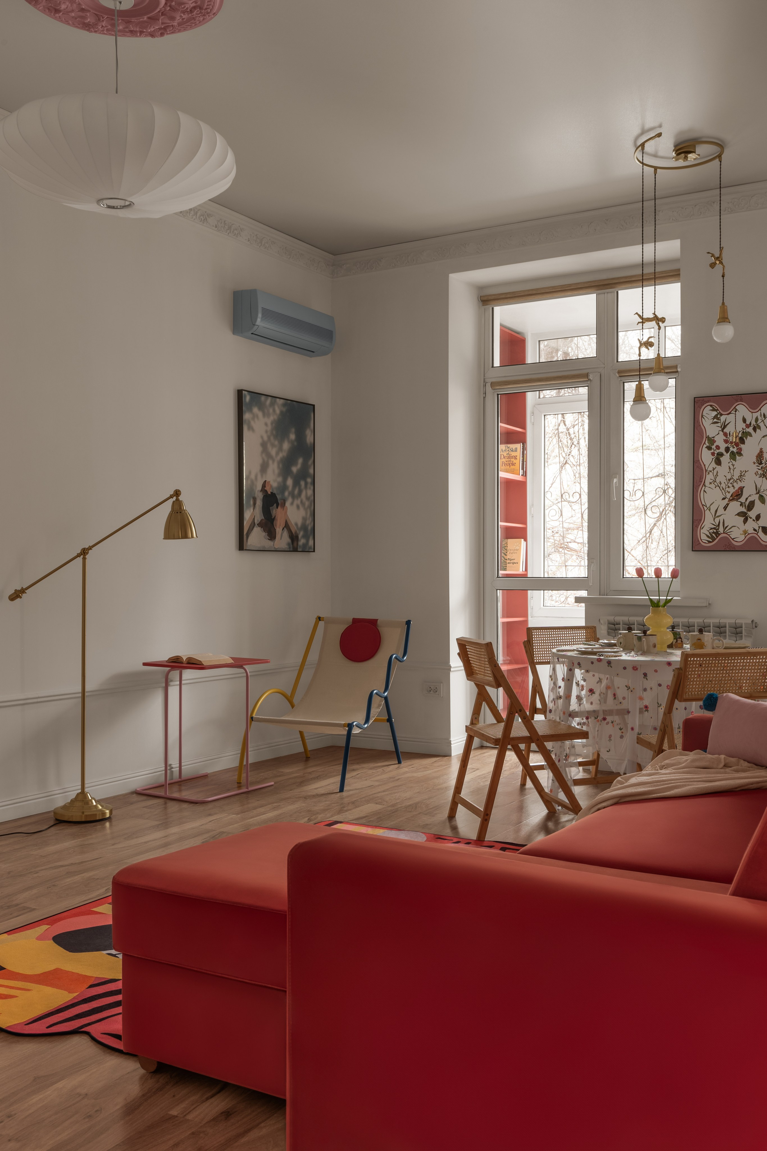 Французская эклектика в современных квартирах в старом фонде.