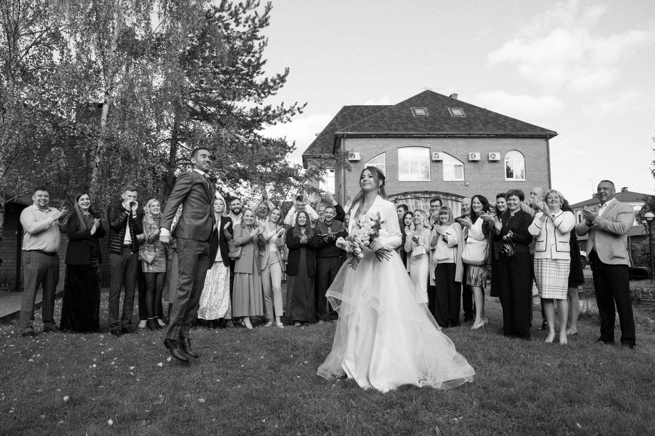 Свадьба с гостями. Свадебный и портретный фотограф Москва