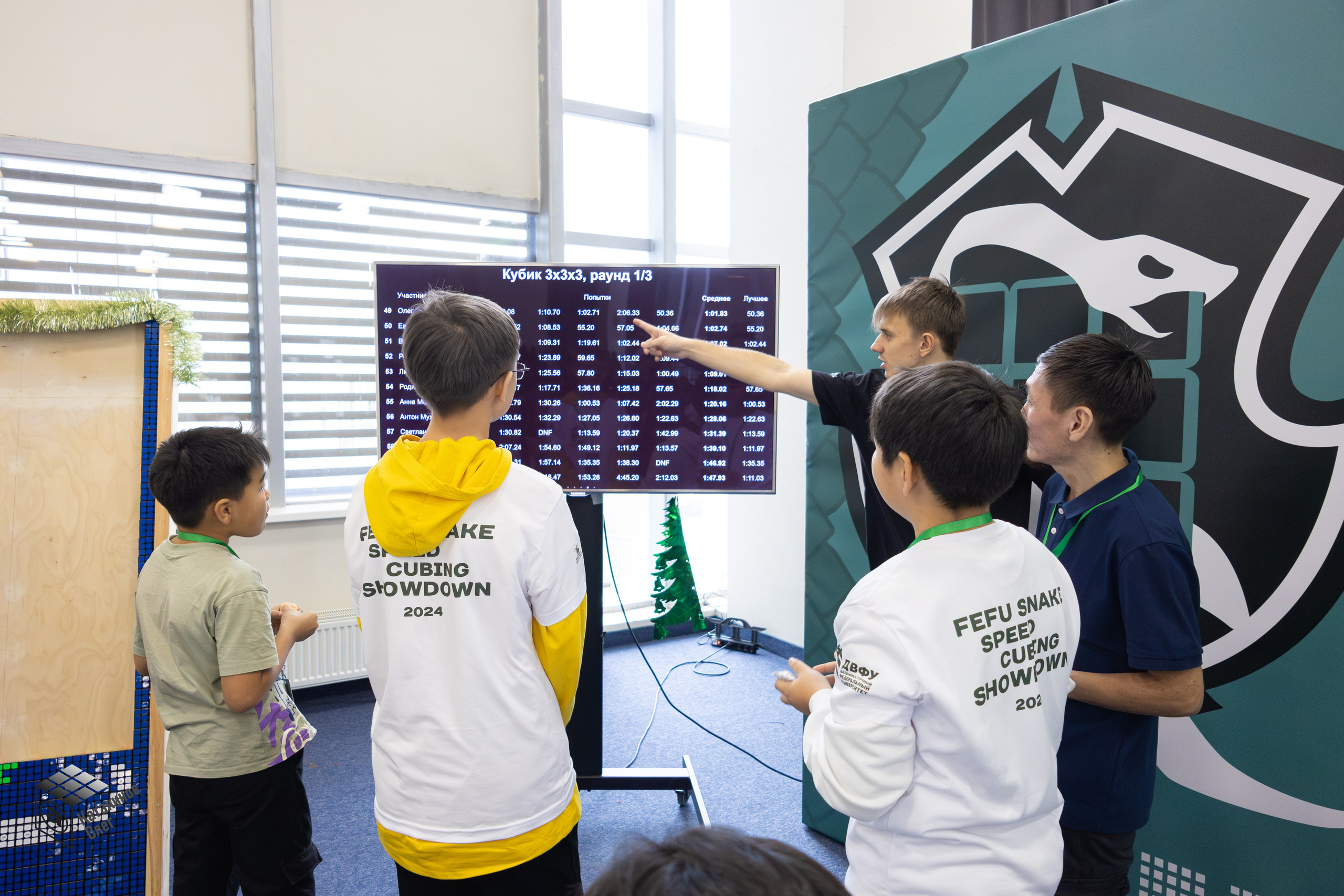 FEFU Snake Speedcubing Showdown 2024. Олег Катакинов| Репортажный фотограф в городе у моря (Владивосток)