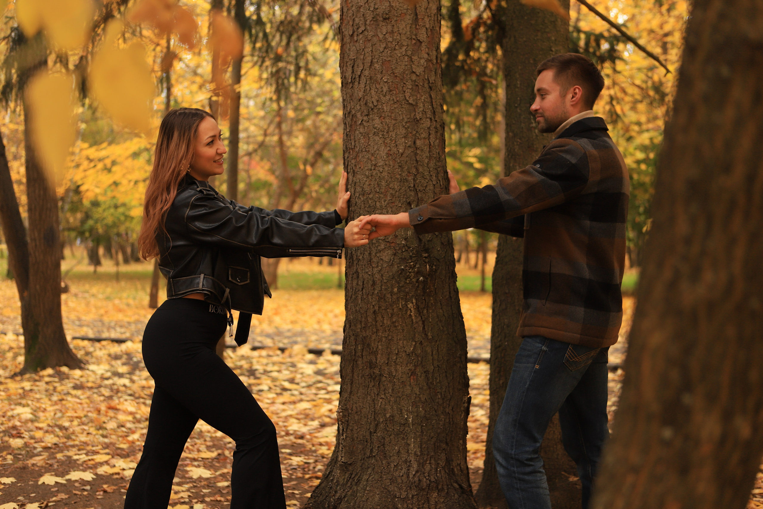 Осенняя прогулка. Фотограф в Москве Елена Дроботя