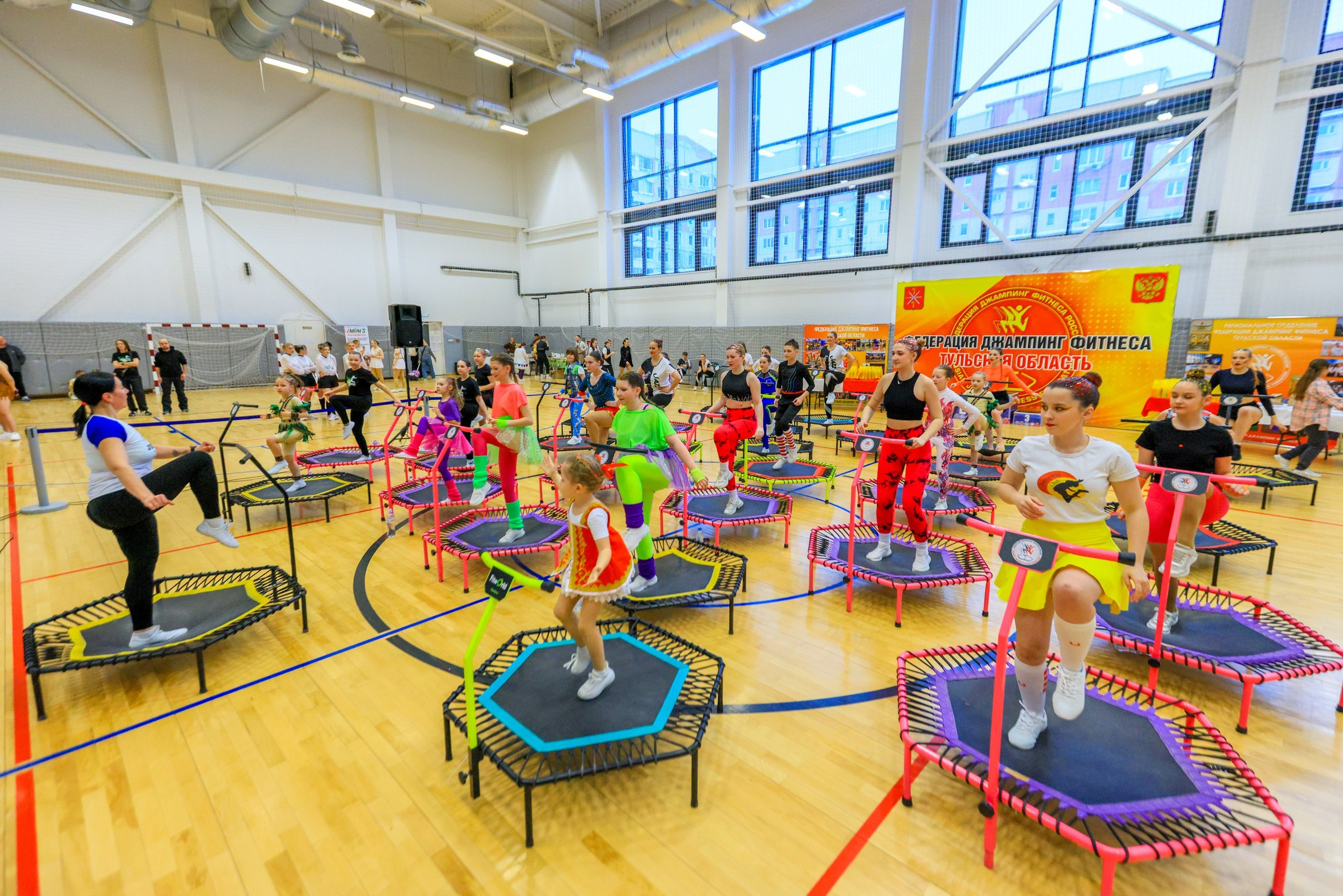Фитнес Джампинг Соренования ЦФО. Фотограф в Туле Крупский АнДРей. Фотостудия «КАДР71» в Туле