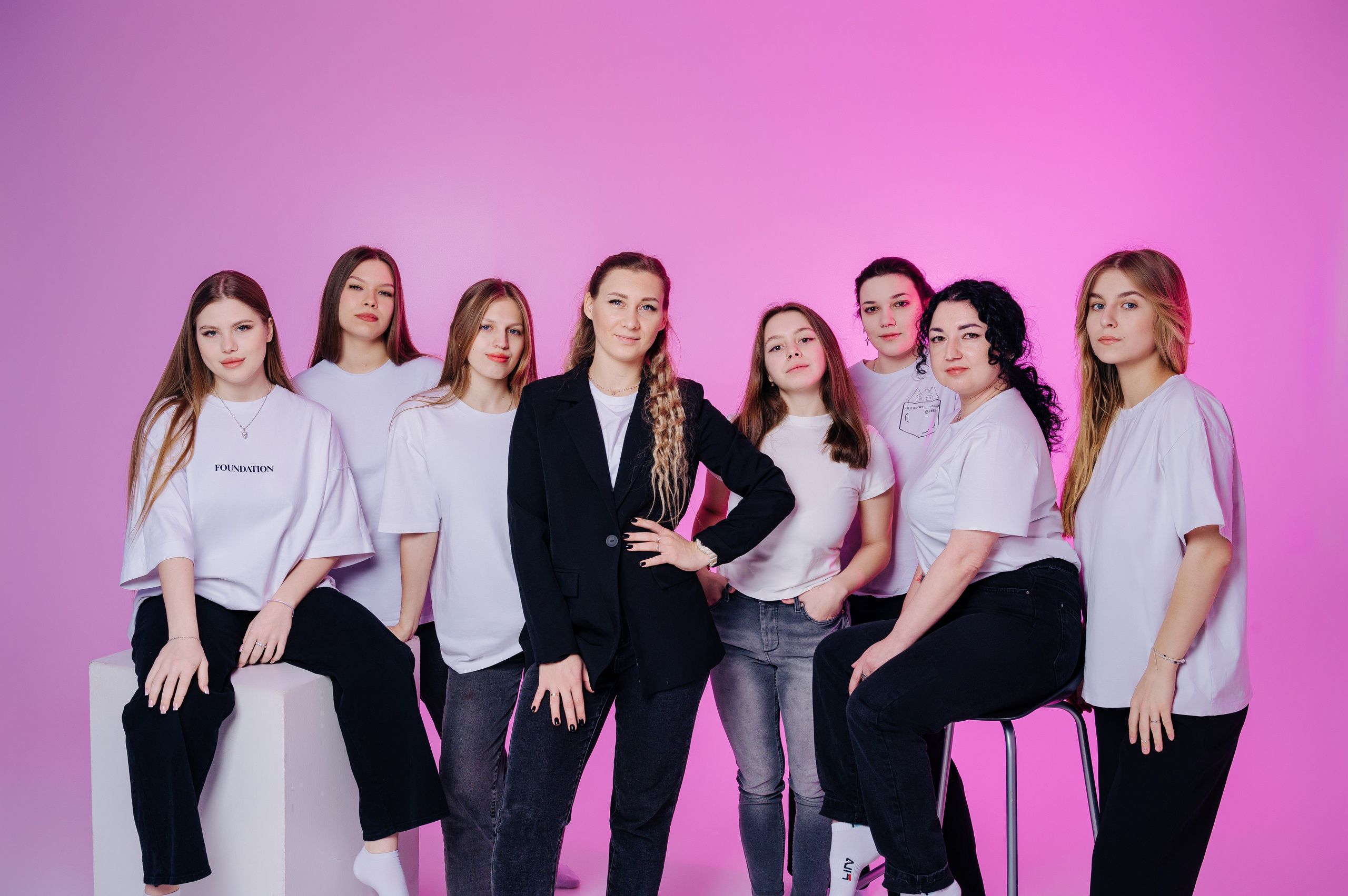 Фотосессия для команды. Фотограф Елена Афанасьева