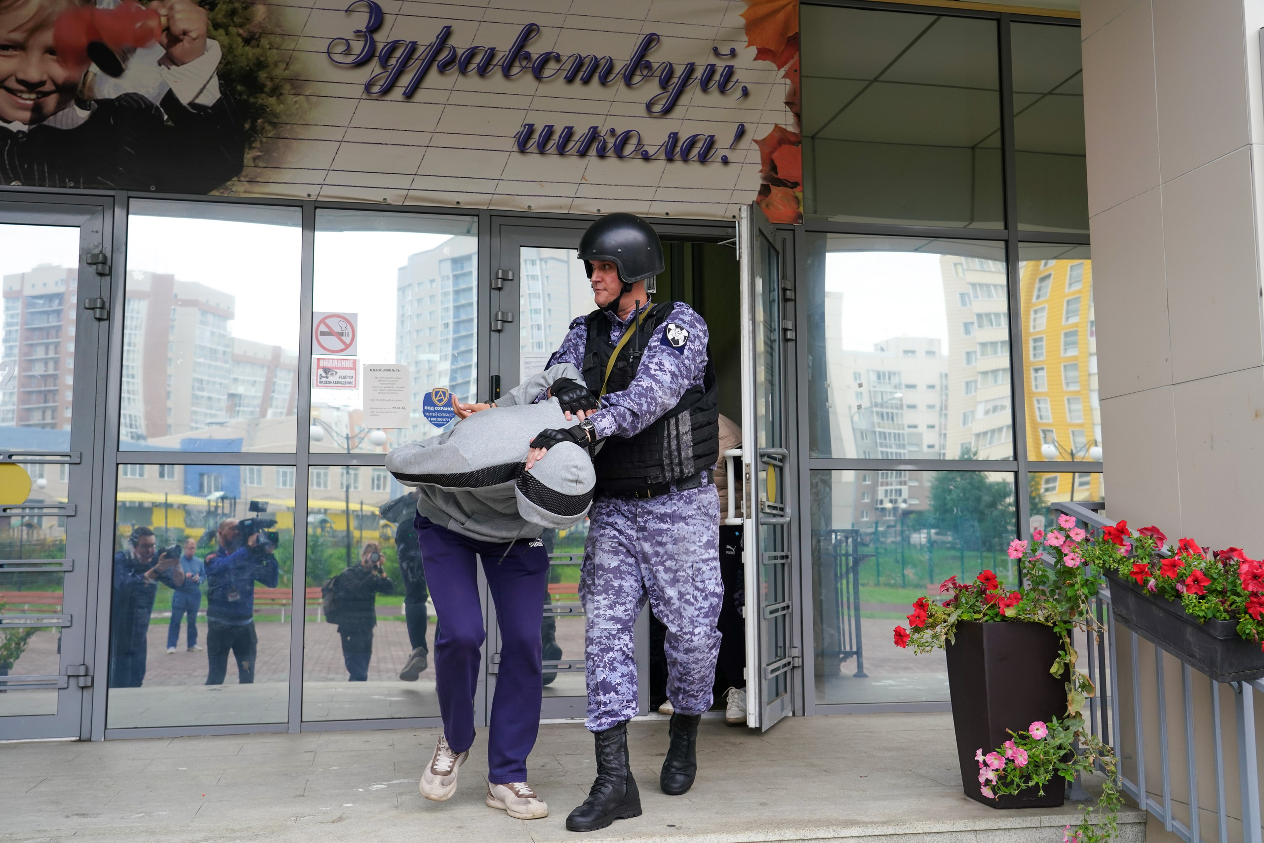 Всероссийские учения по антитеррористической угрозе. Фотограф Кемерово