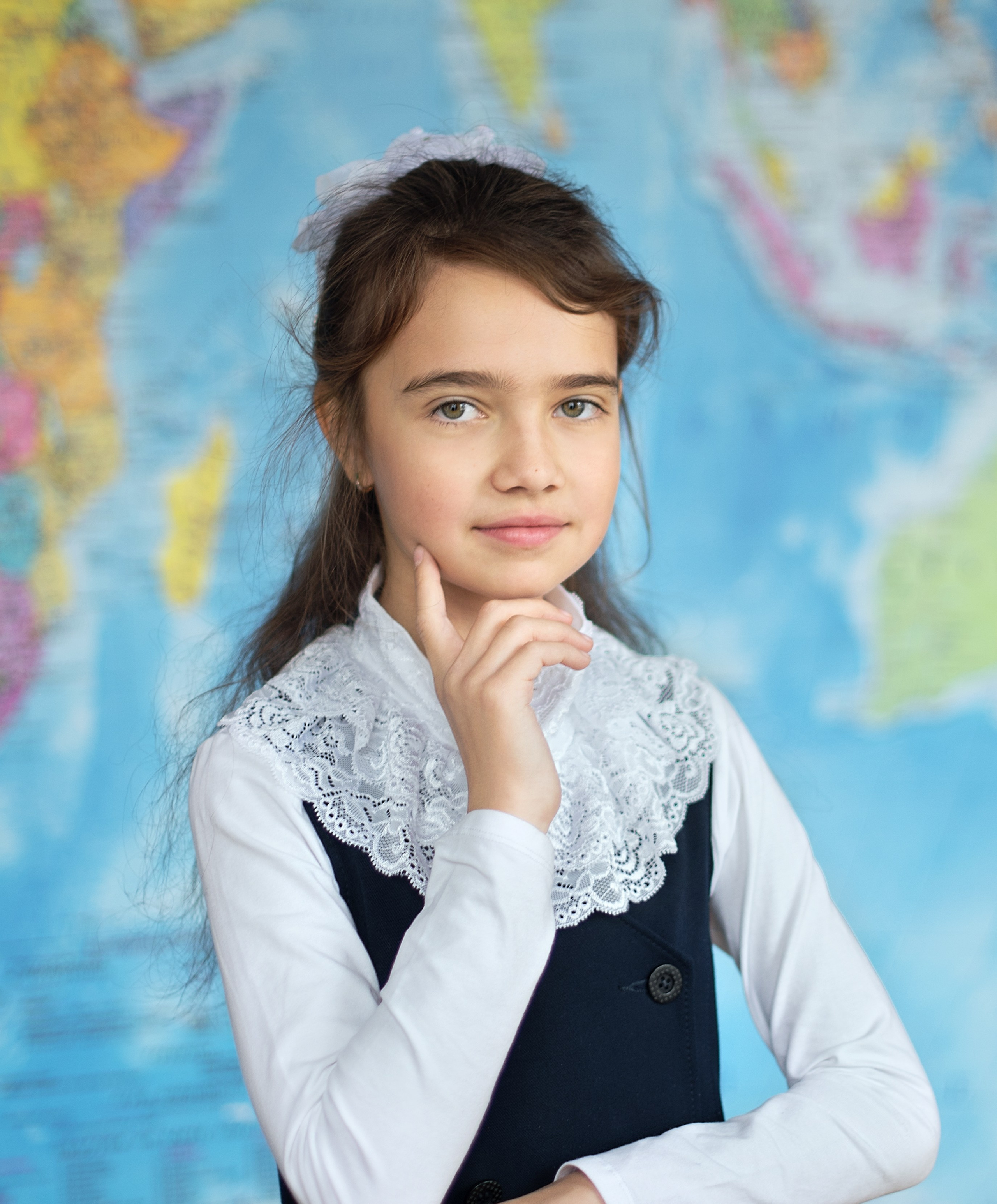 Пример съемки для выпускного альбома с наполнением «стандарт». Выпускные альбомы для школ и детских садов в Иваново