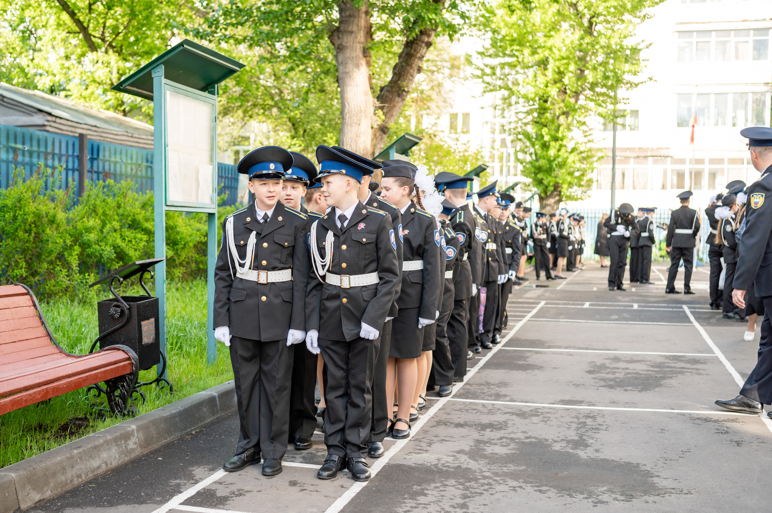 Фотосессия Присяги кадетов «Школа 1231 им. В. Д. Поленова». Детский и семейный фотограф г. Москва Оксана Катаджи