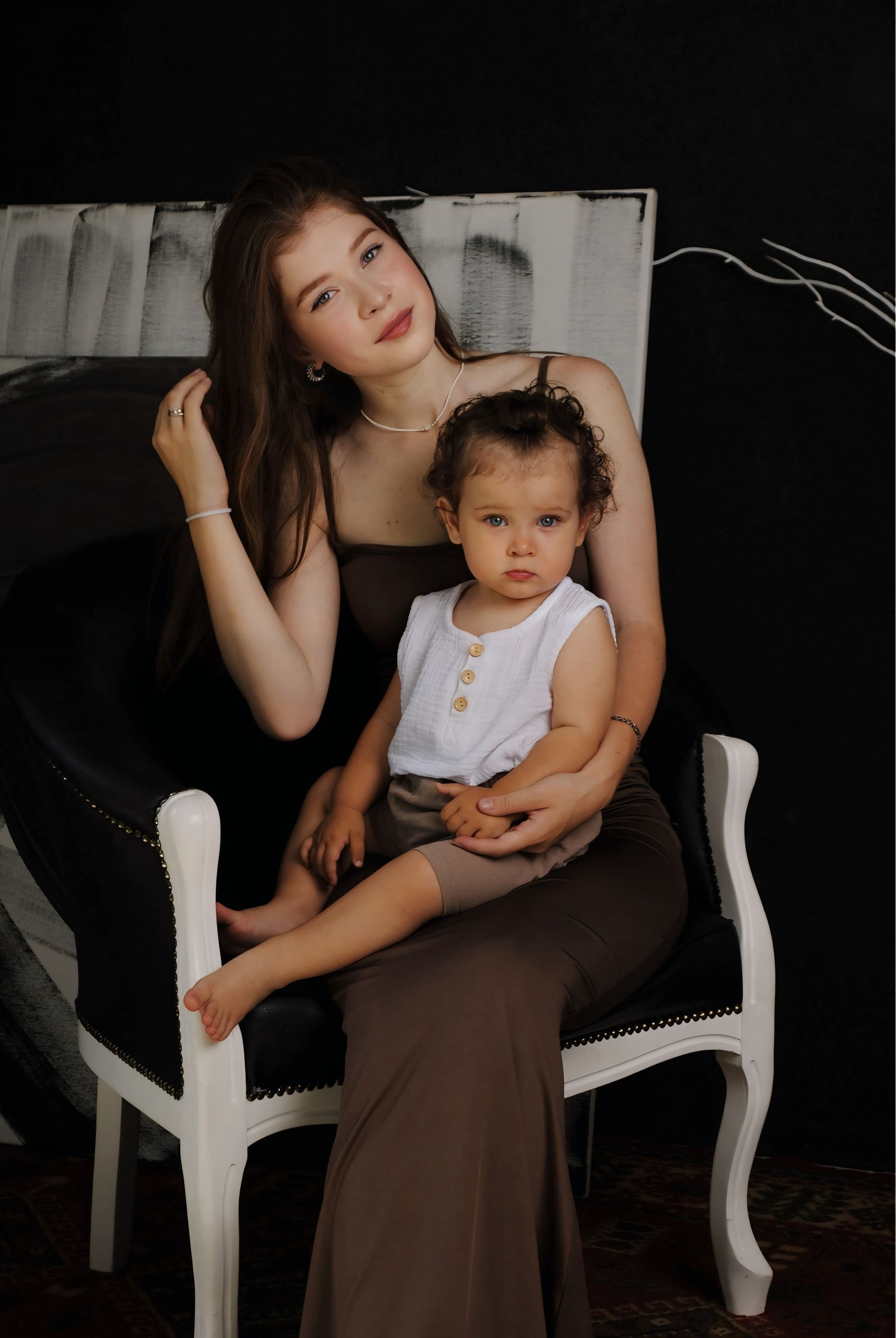 Владислава и дочь. Фотограф Мария Мусаелян