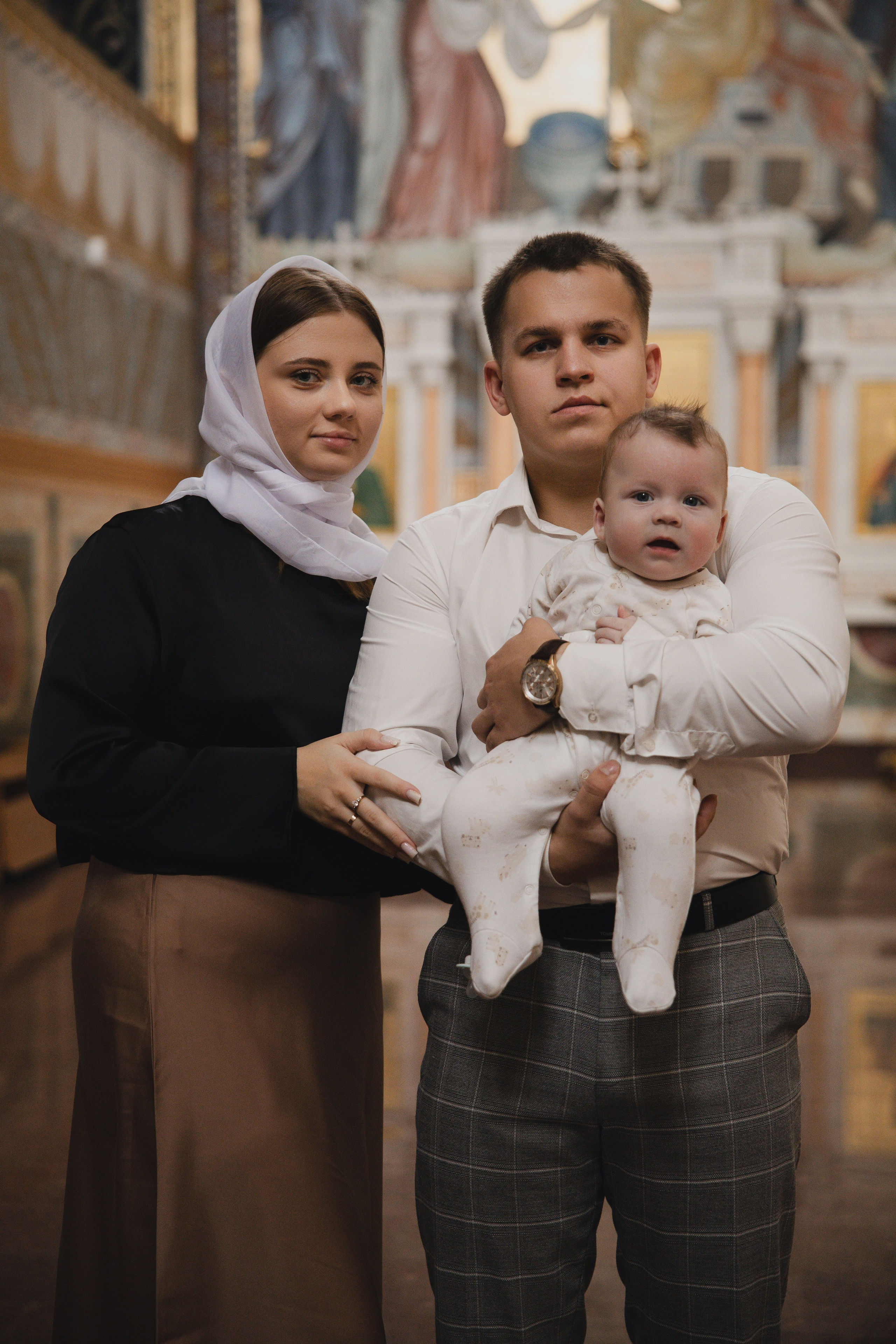 Крещение Кирюши. Фотограф Ломакина Анастасия