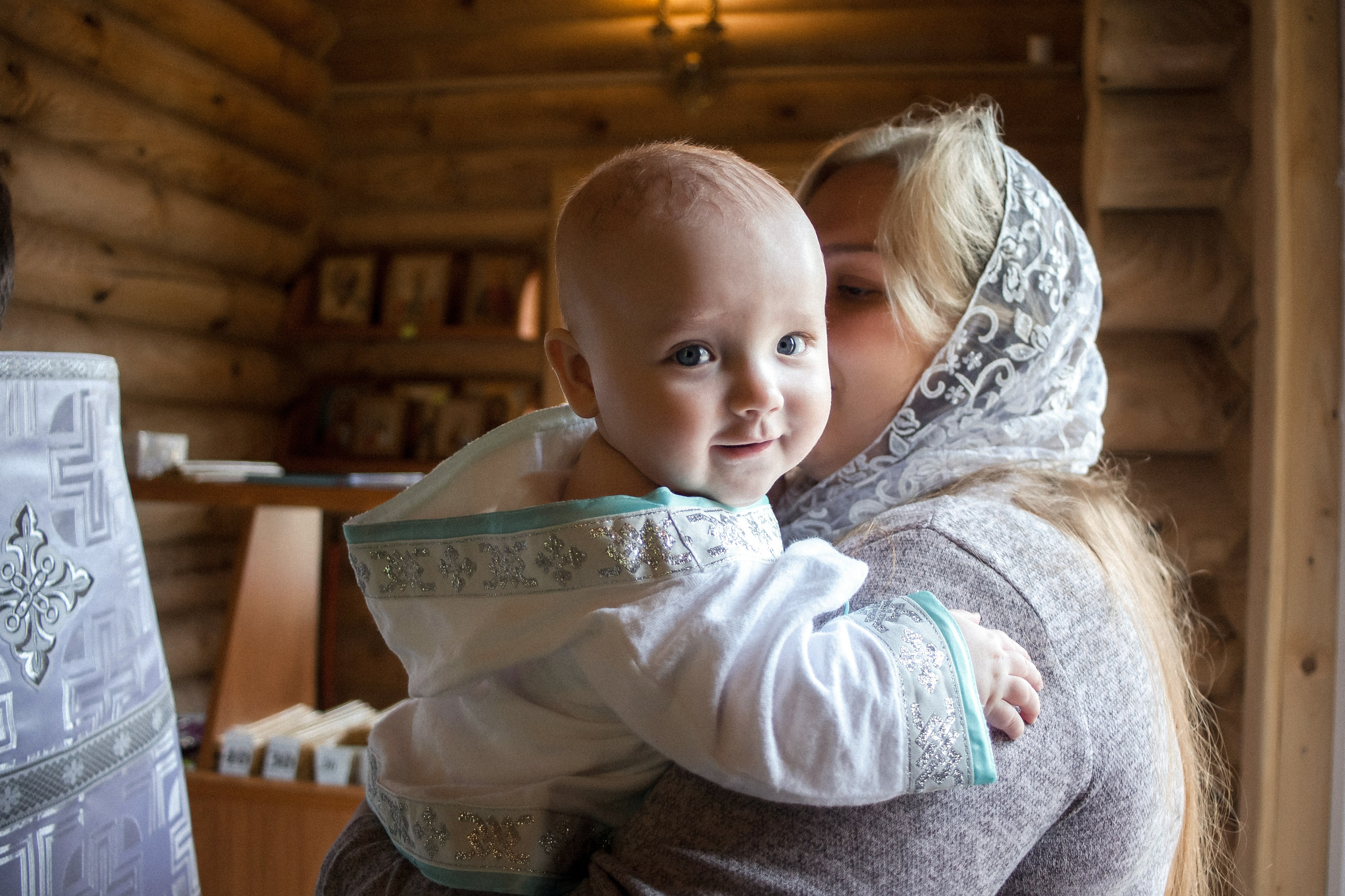 Таинство Крещения Матвея. Портретный, семейный, свадебный фотограф в Брянске Маргарита Василькова