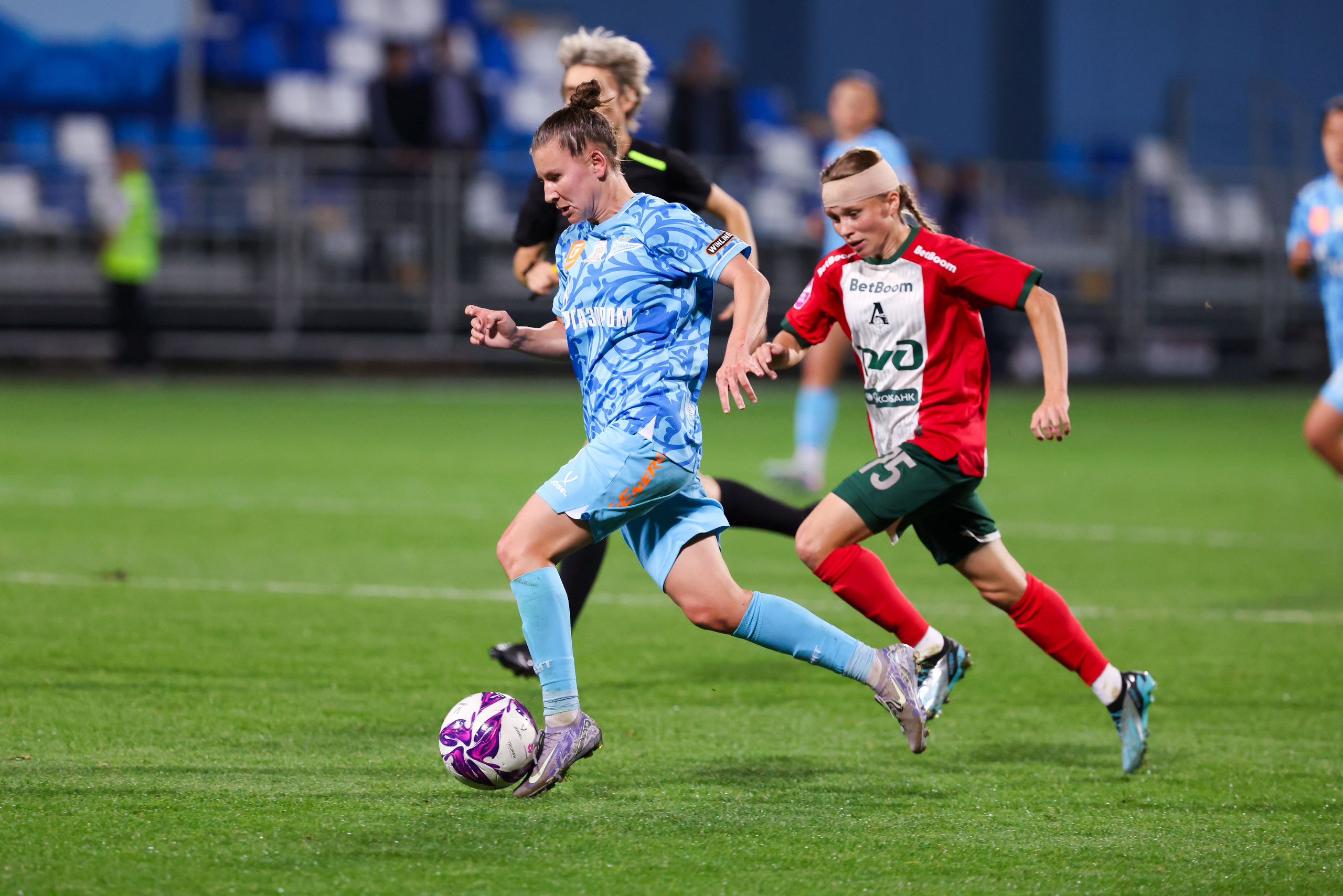 ЖФК «Зенит» — ЖФК «Локомотив» Москва Winline Кубок России 13.09.2025. Спортивный и репортажный фотограф Антон Тереханов