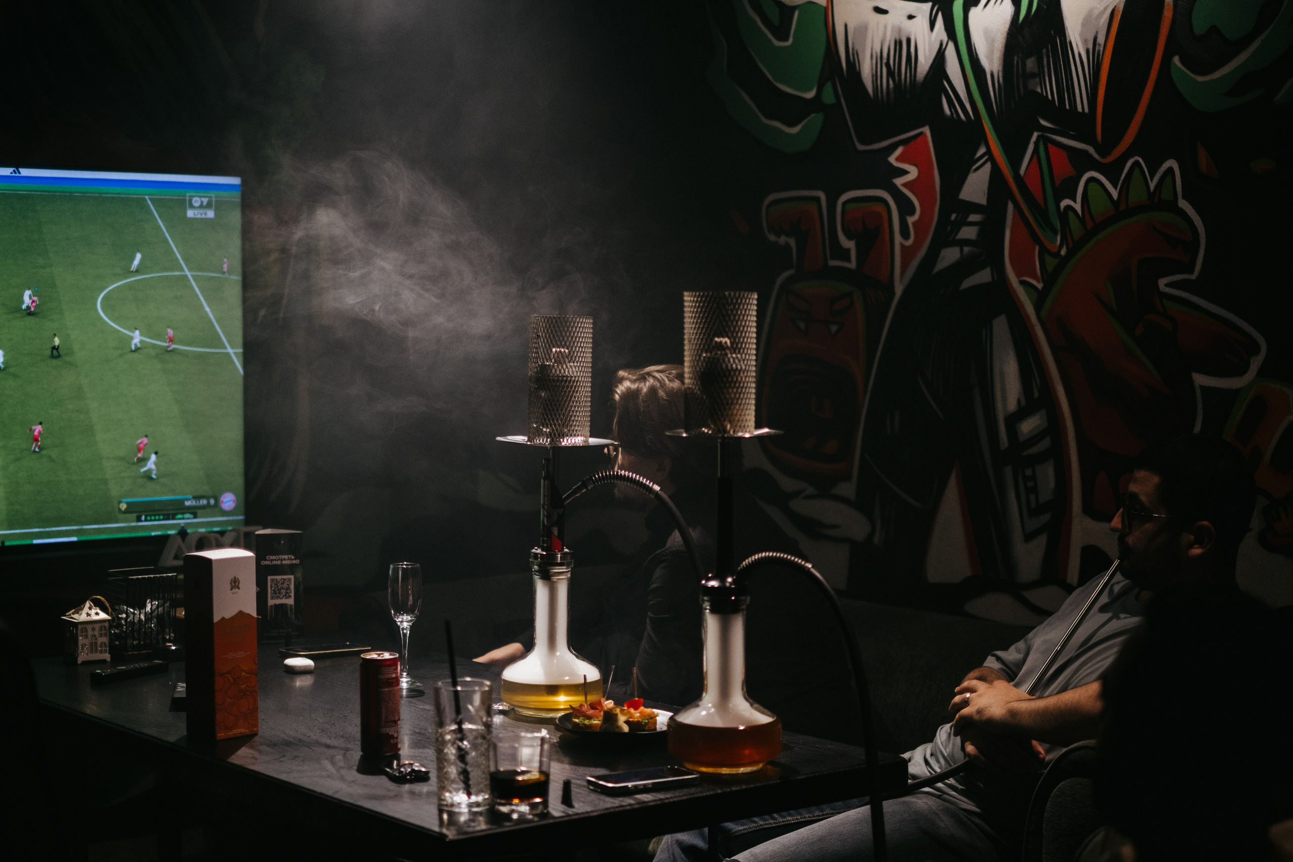 День рождения кальяной NUASMOKE 11 лет. Свадебный и репортажной фотограф Денис Ожигин в Краснодаре и Краснодарском крае