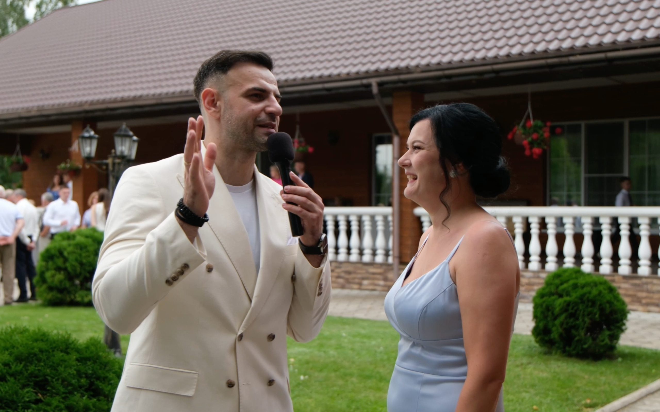 Свадебное SDE интервью в Ивье. Репортажный видеограф Илья Сухоносиик