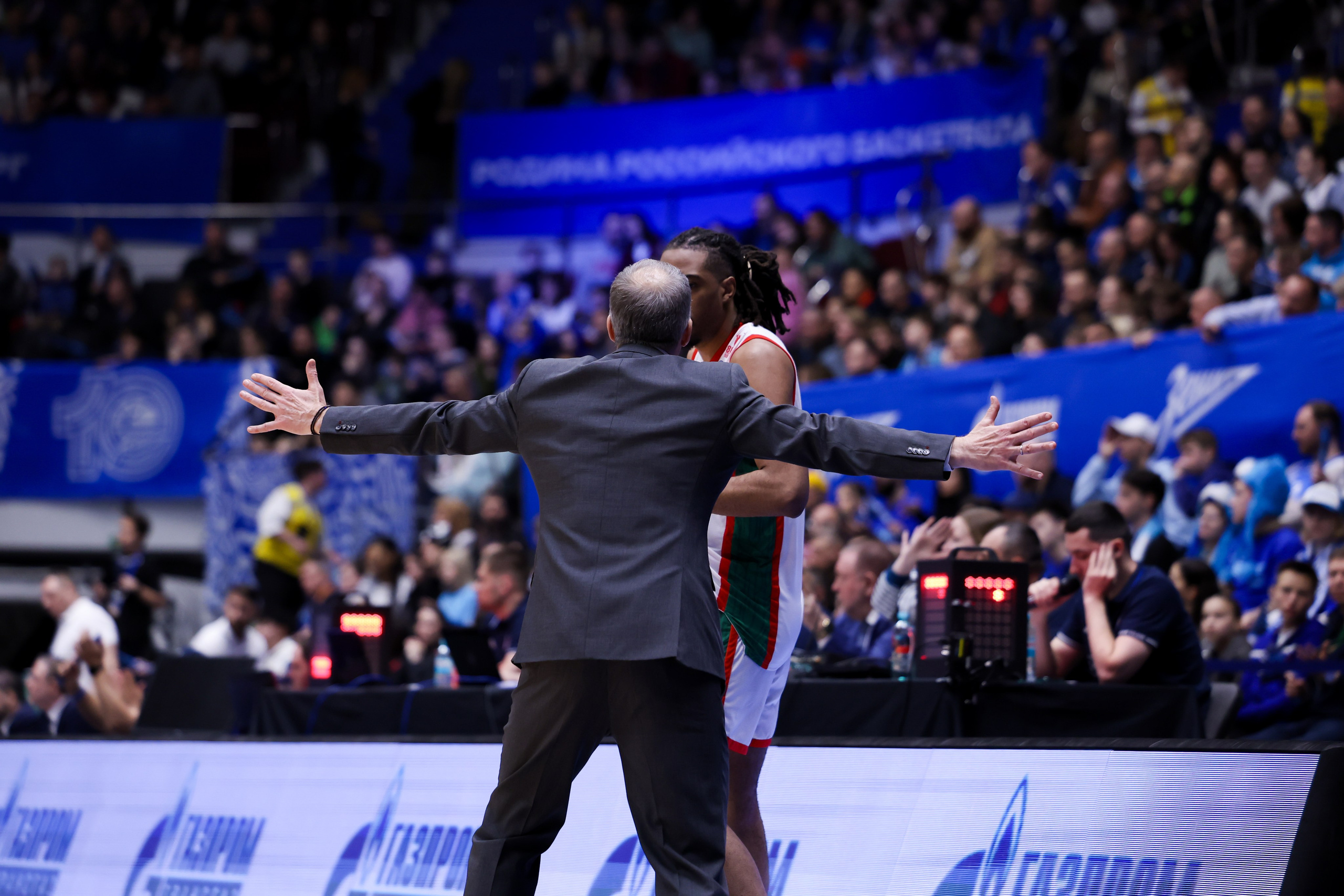 БК Зенит — БК Локомотив-Кубань 07.05.2025. Спортивный и репортажный фотограф Антон Тереханов