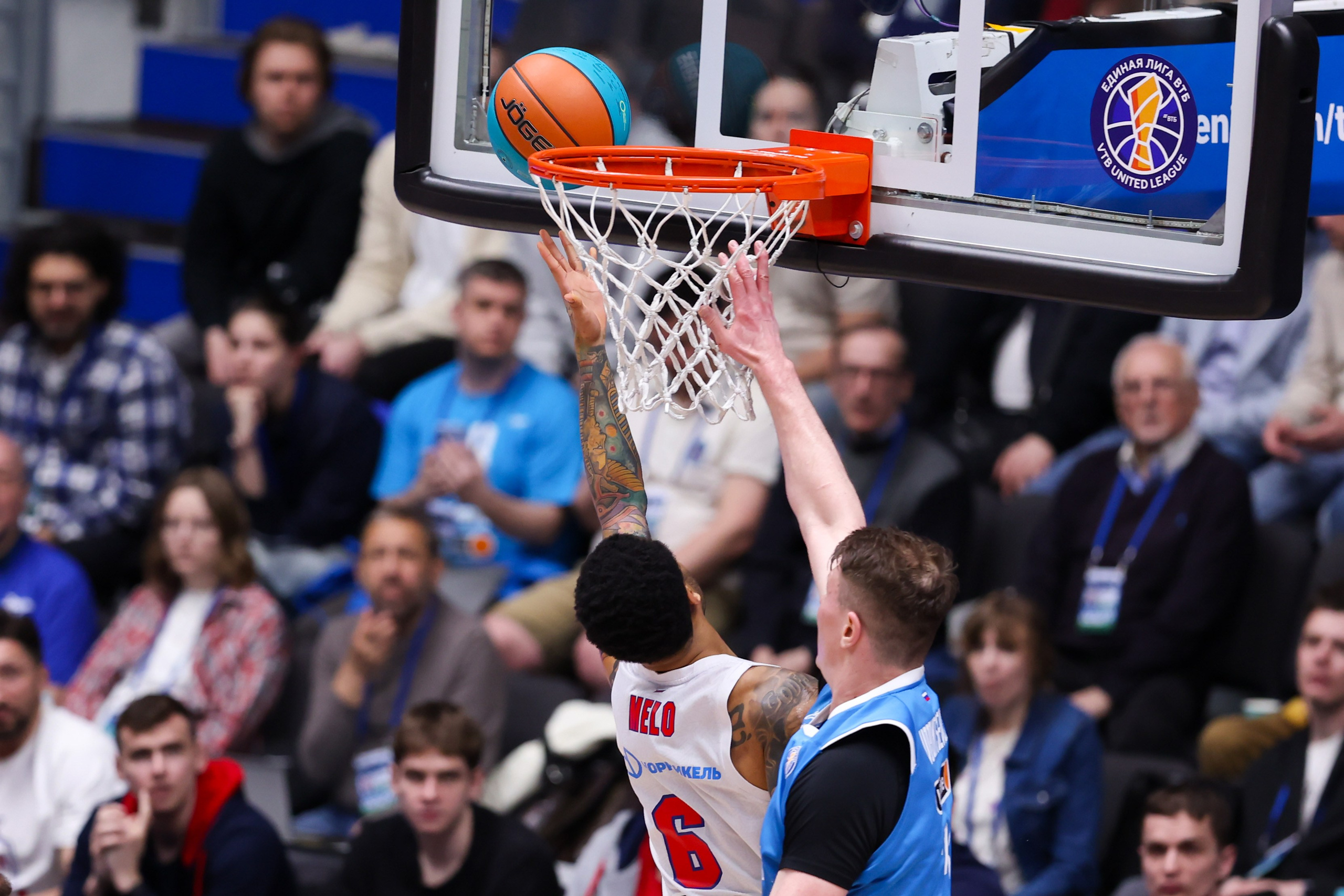 БК «Зенит» — БК «ЦСКА» финал ЕЛ ВТБ 1 игра 27.05.2025. Спортивный и репортажный фотограф Антон Тереханов