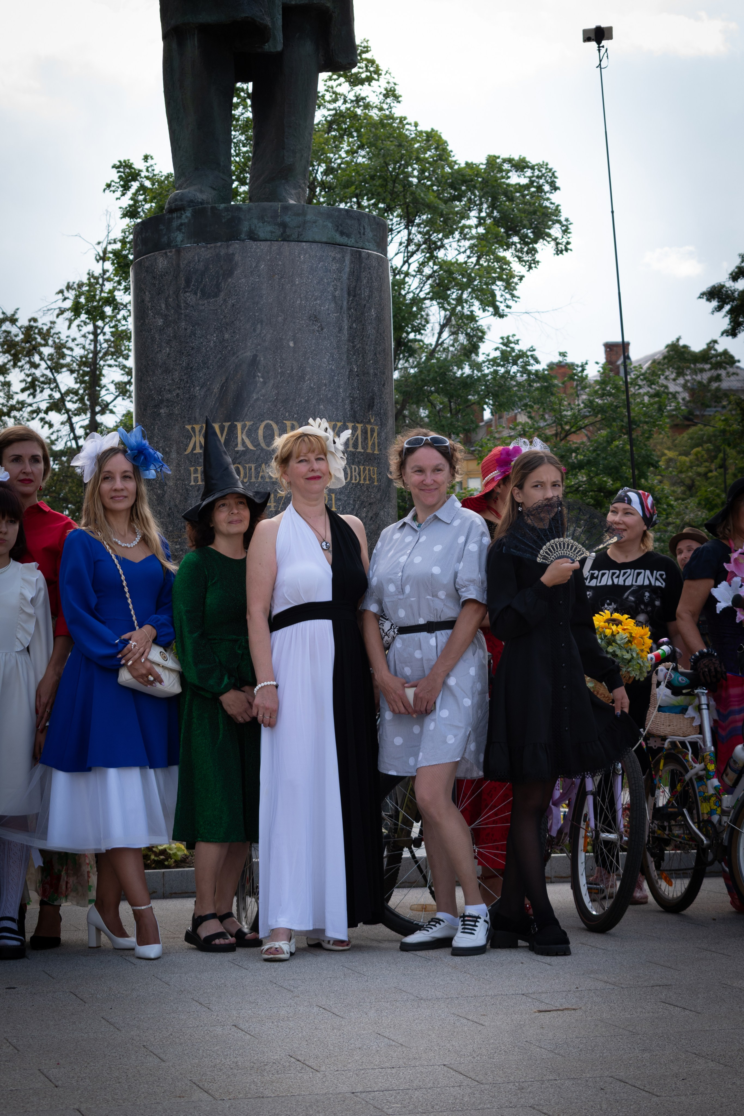 «Леди на велосипеде» — велопробег по г. Жуковскому 2025. Репортажный фотограф Сыбер Мартти