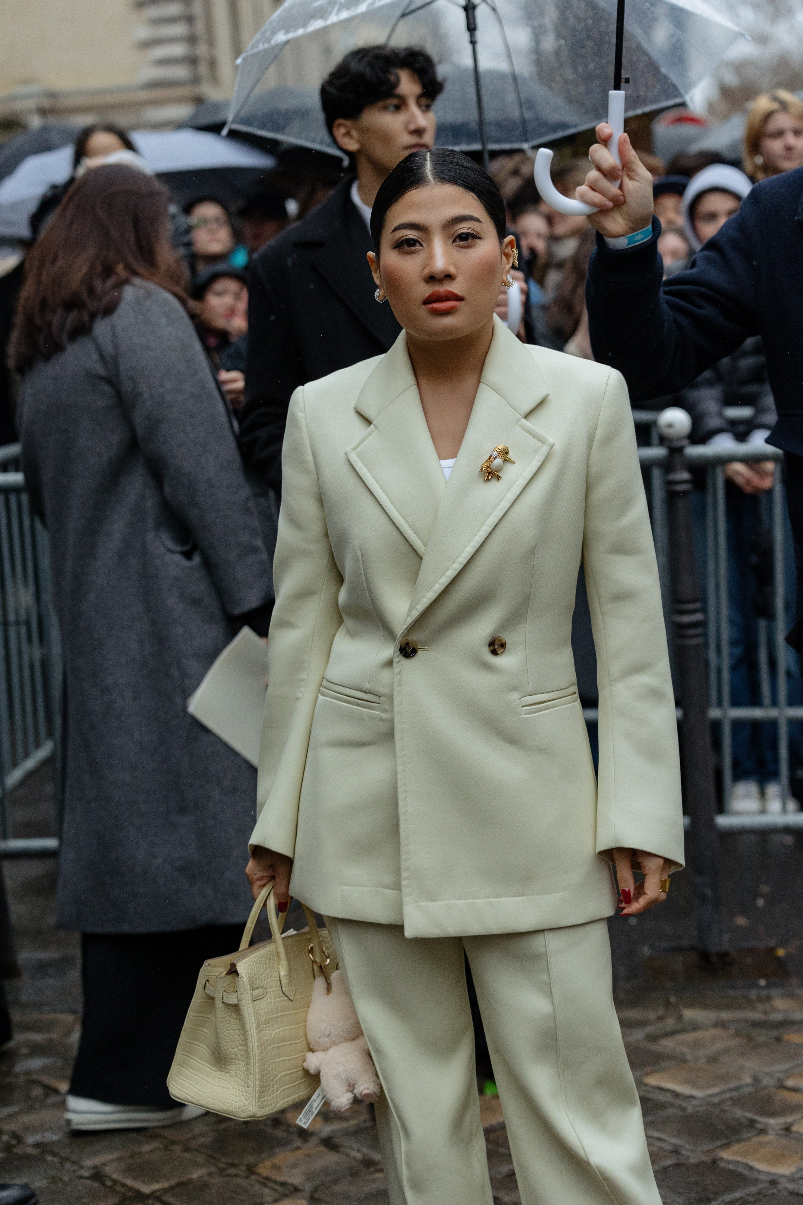 HERMES PFW WOMENSWEAR FALL-WINTER 24/25. Photographer in Milan Ivan Goncharov